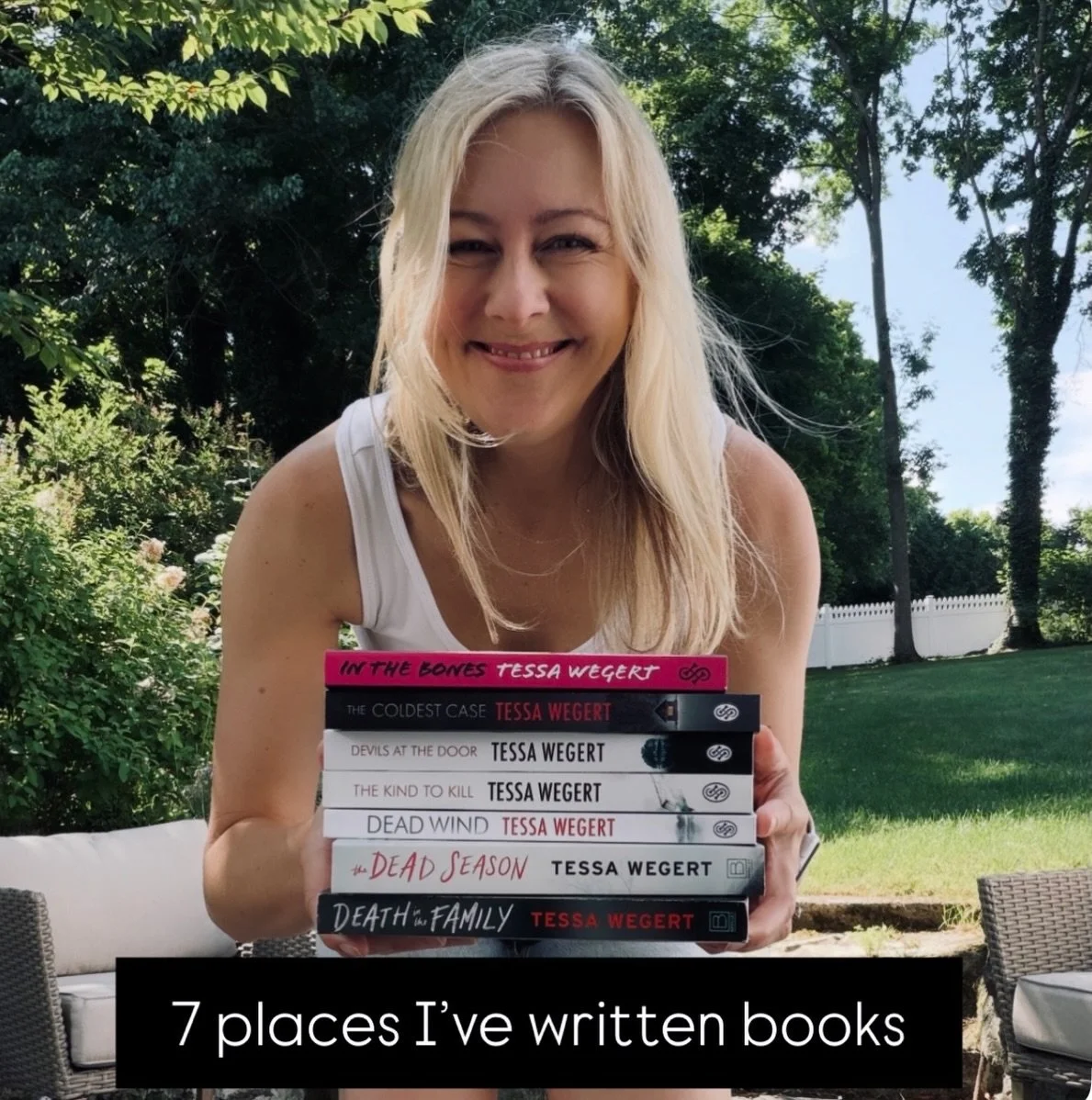 Starting to work on a new book (wish me luck!) has me thinking about all the places I&rsquo;ve written over the years. 

Writers, what are your favorite spots for getting those words down on the page? 

#amwriting #writinglife #authorsofinstagram #th