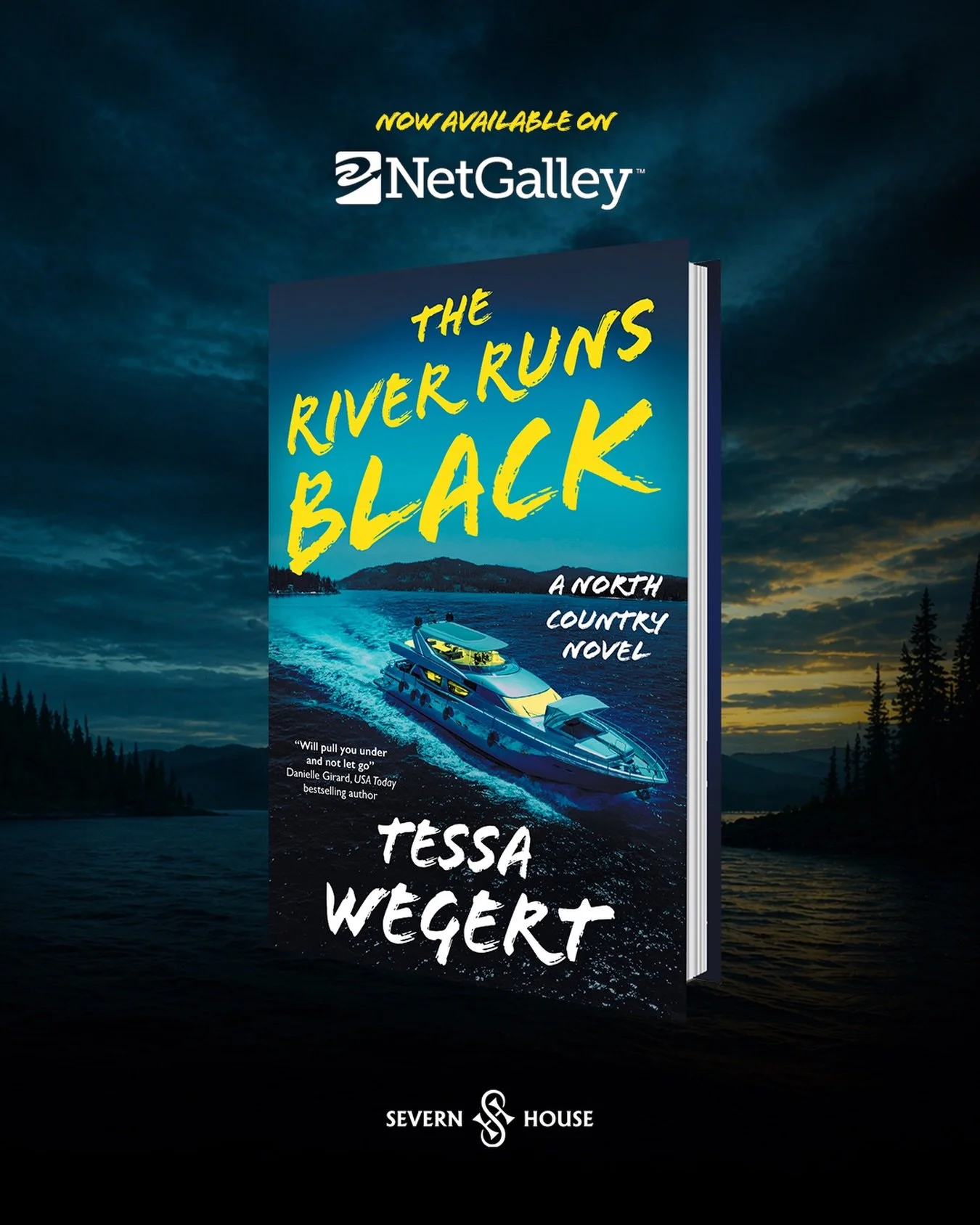 Now on NetGalley! Get a jump on fall reading with this moody, high-stakes thriller set over one haunting Halloween in the Thousand Islands. 🍂 🌊 

#theriverrunsblack #northcountry #thrillerbooks #crimefiction