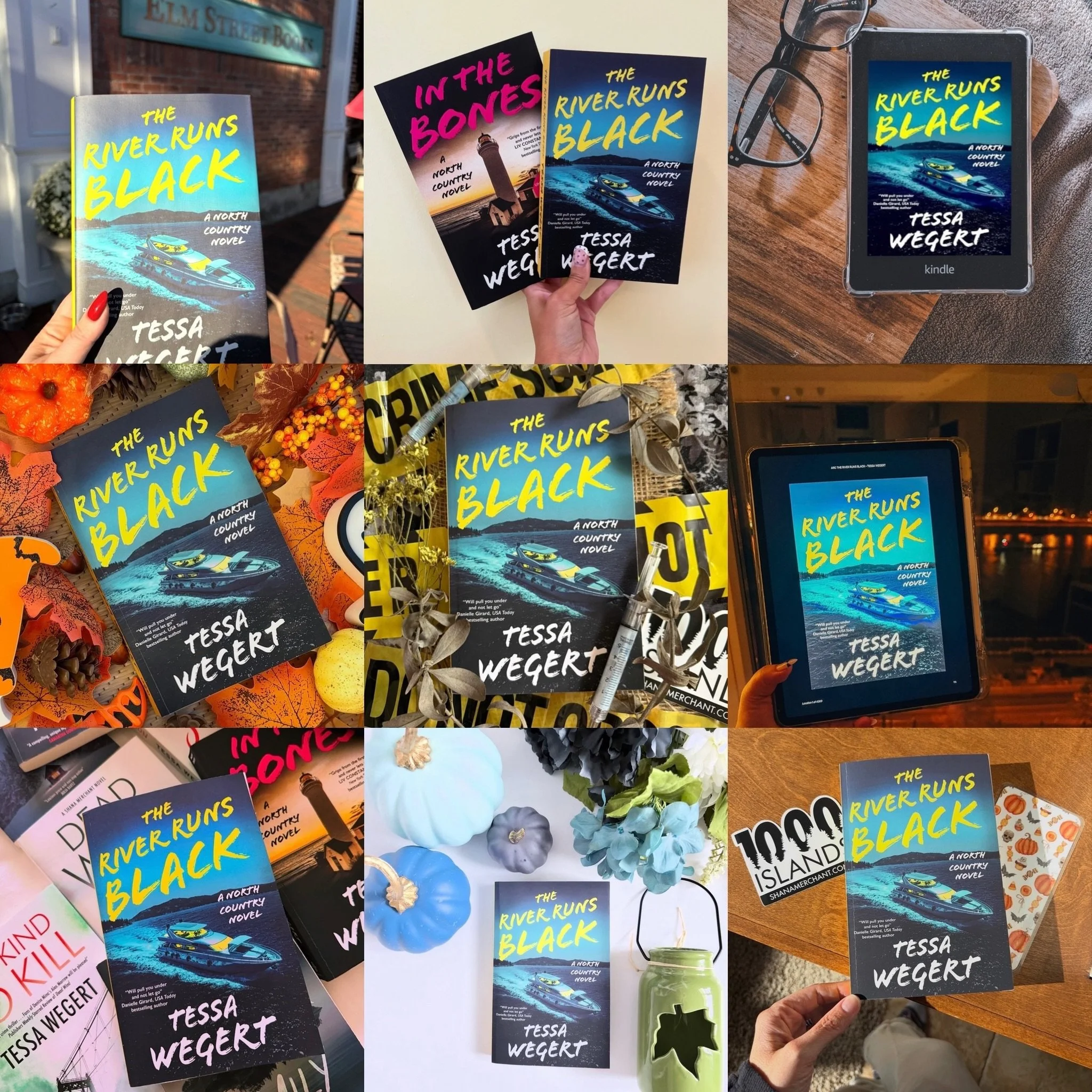 It&rsquo;s been just over a week since the release of THE RIVER RUNS BLACK, and I&rsquo;m blown away by all of the amazing photos I&rsquo;ve seen online. Thanks to everyone who&rsquo;s picked up a copy so far, and happy Halloween reading! 

#theriver