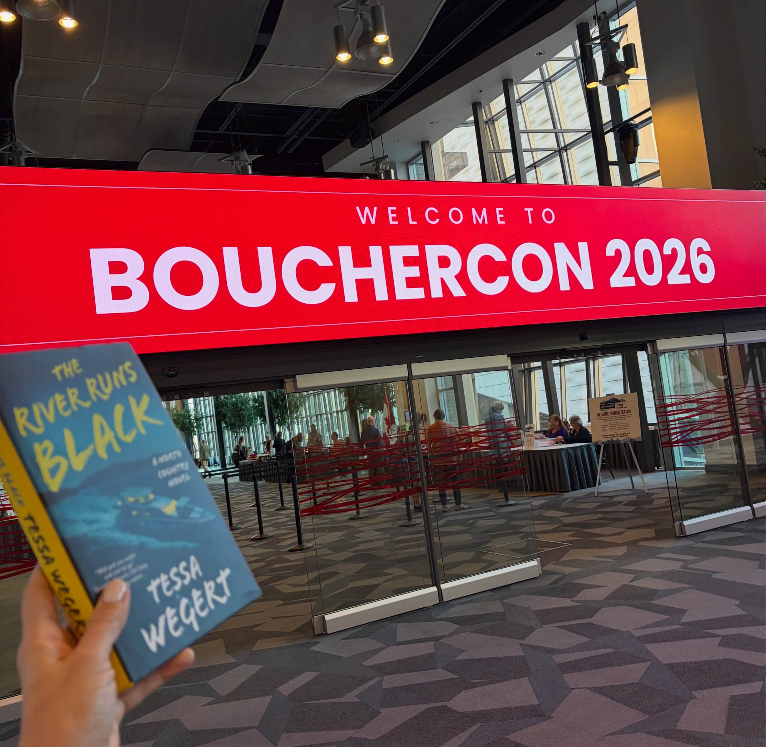 First full day of Bouchercon in the books, and it&rsquo;s been nonstop fun. If we haven&rsquo;t caught up yet, come say hi! 

#bouchercon #crimefiction #theriverrunsblack
