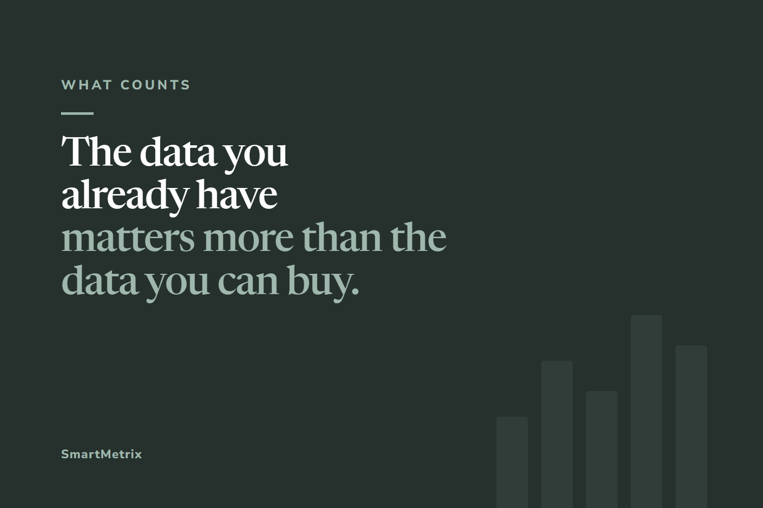 The Data You Already Have Matters More Than the Data You Can Buy