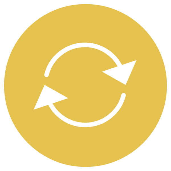Icon of two arrows pointing in a circle