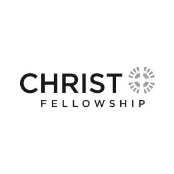 Christ Fellowship logo with the name and a circular cross symbol.