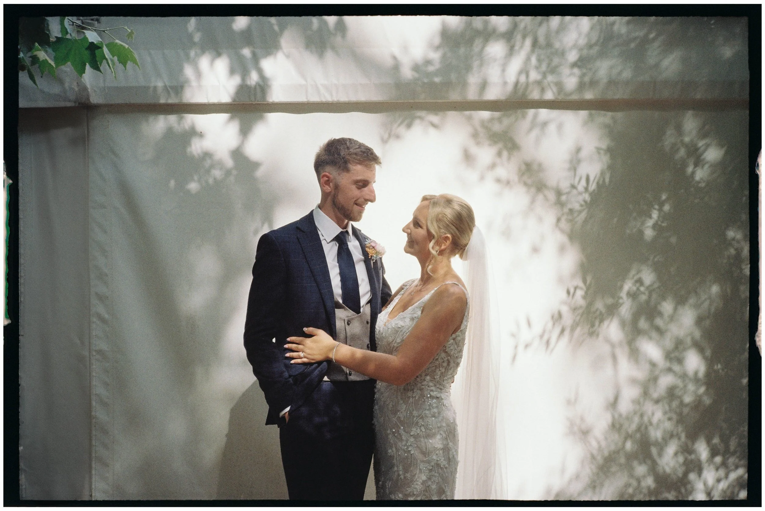 Wedding day at Deans Court in England