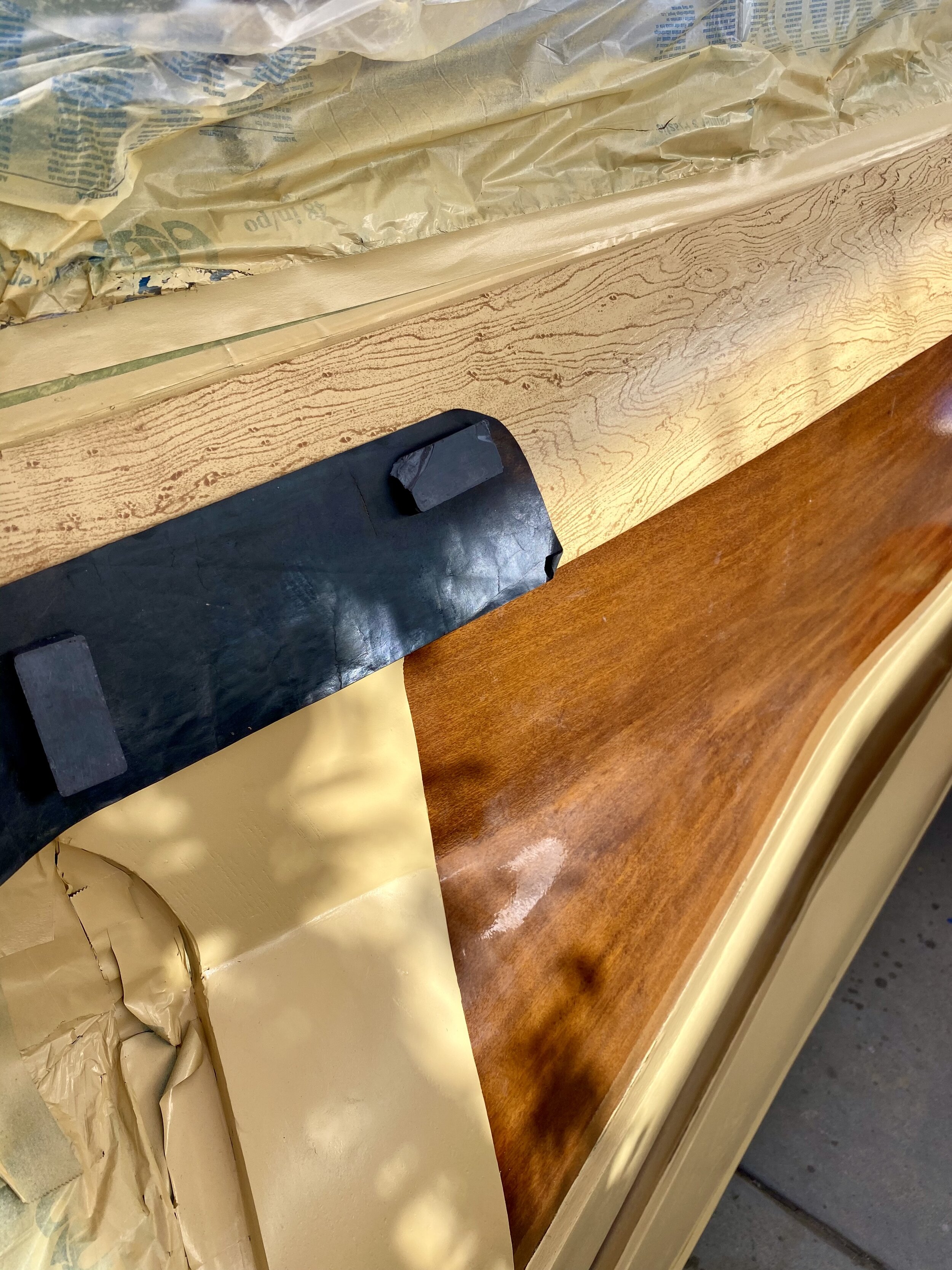 Birds Eye Maple grain applied