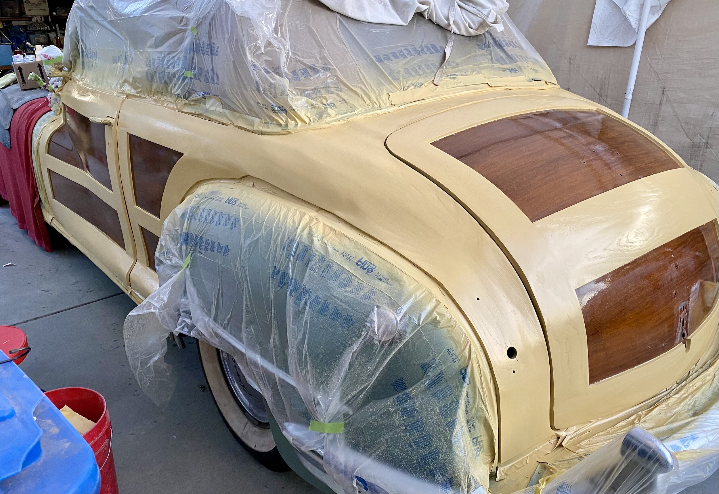 Base paint for Birds Eye Maple grain 