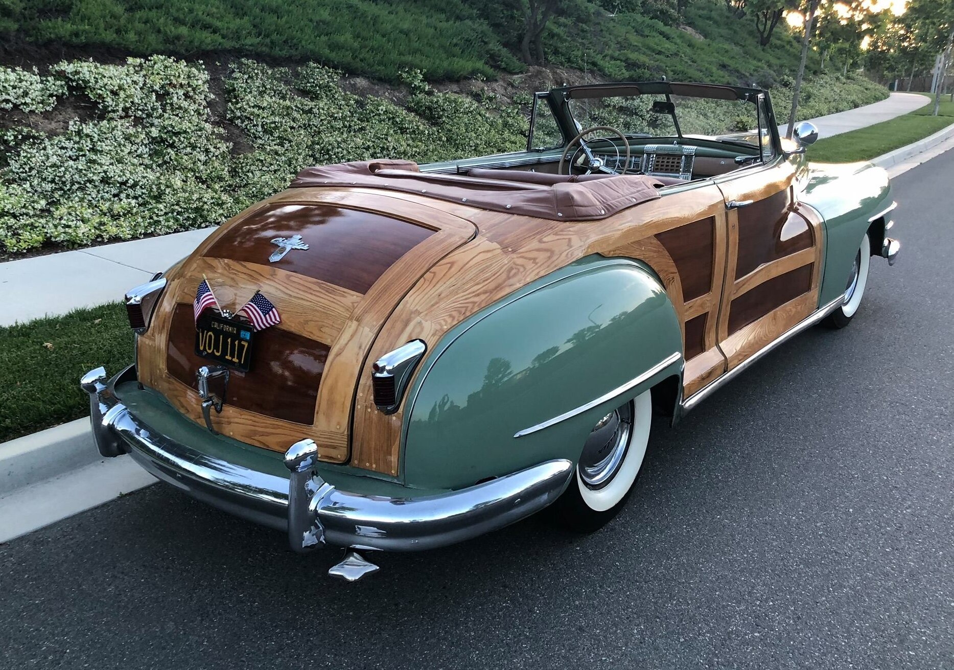 Original finished Town & Countryreplica with real wood frames and woodgrained panels