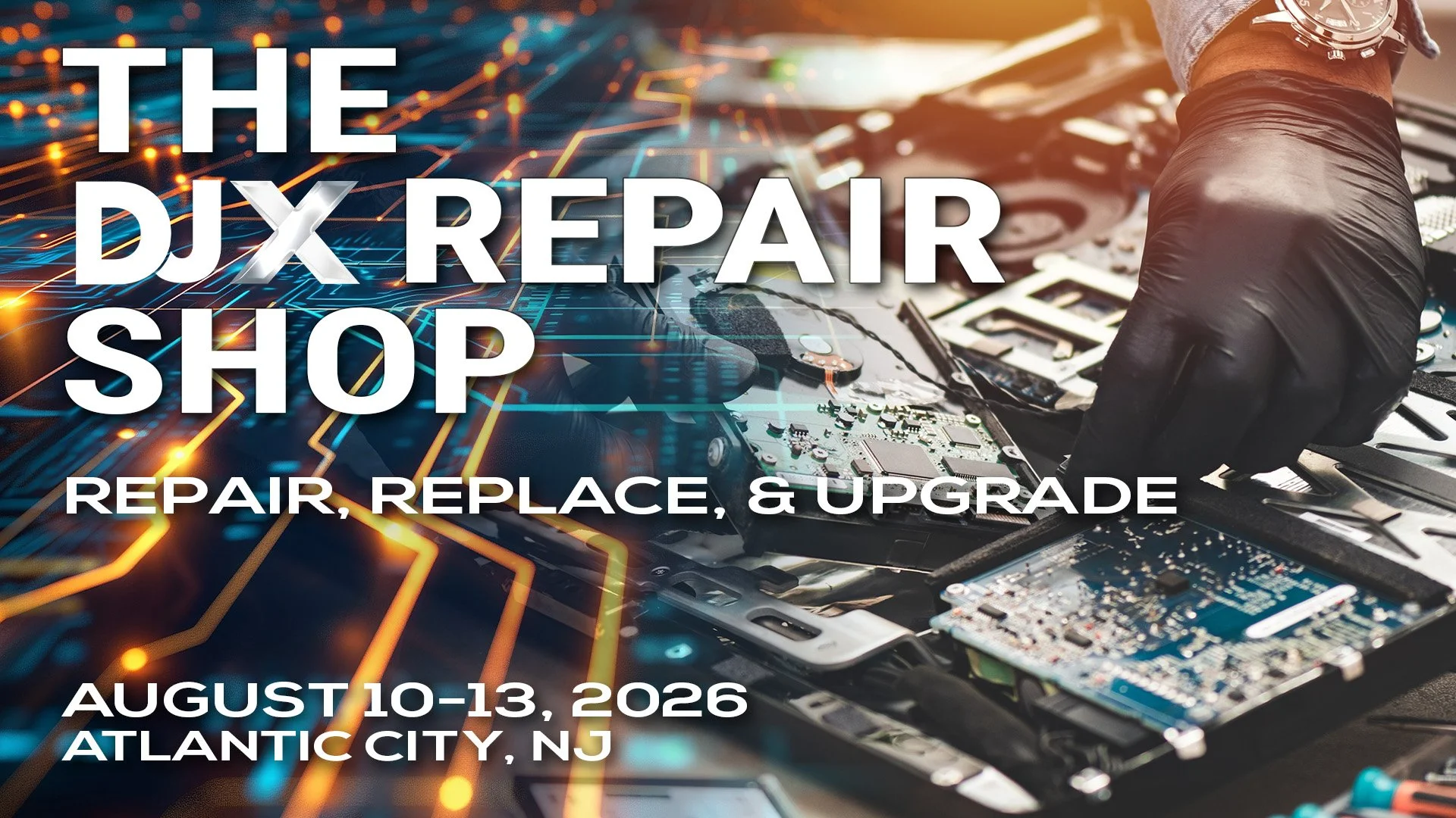DJX ‘26: The Repair Shop @ DJX Expands, Bring Your Devices