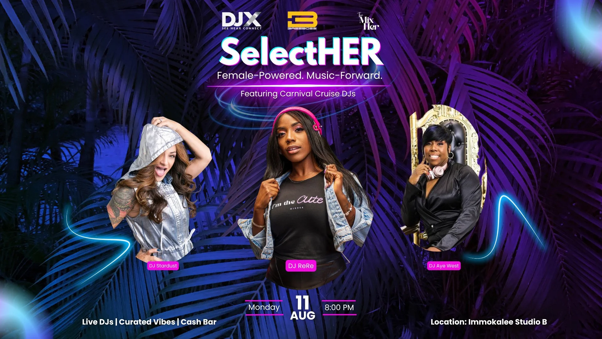 DJX ‘25: BASSBOSS Presents SelectHER