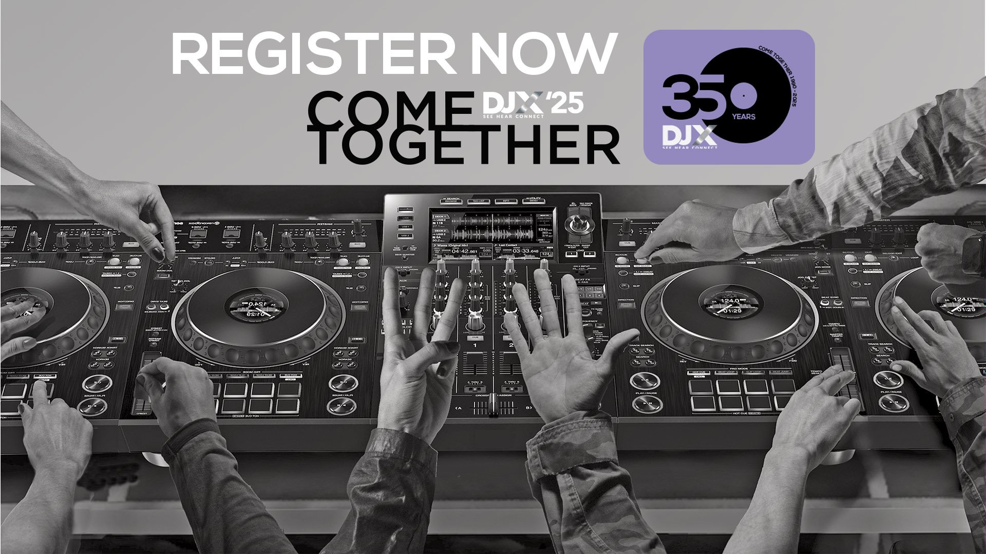 DJX '25 Registration Open: Come Together to Celebrate 35 Years