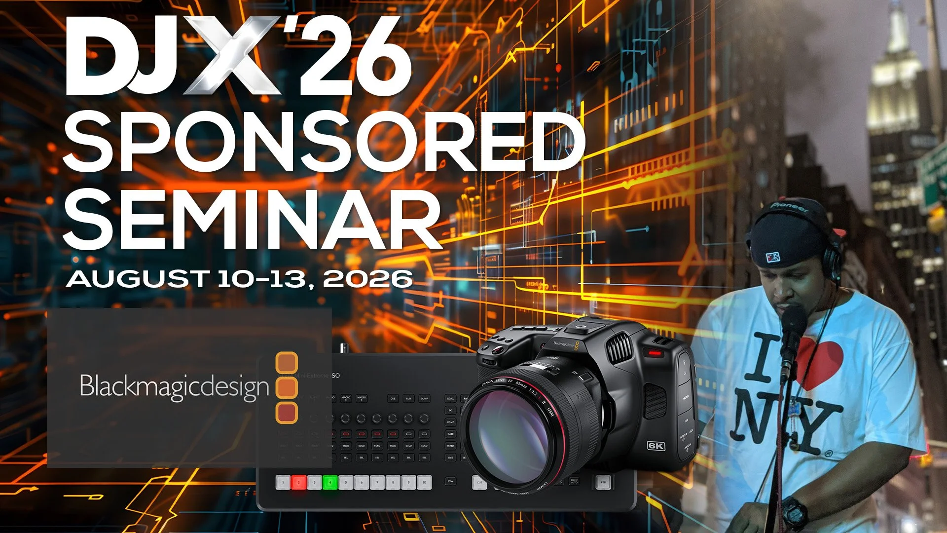 DJX ‘26 Education: Lights! Camera! Content!