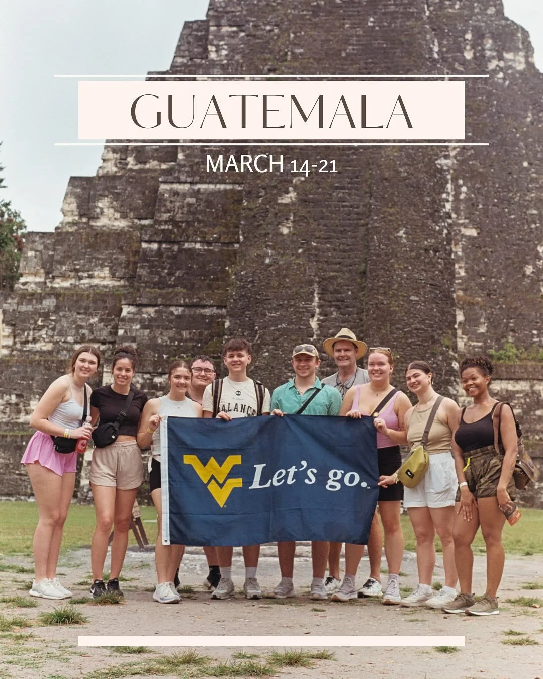 In partnership with West Virginia University, we are proud to present the 2026 study abroad in Guatemala! If you are a student at WVU, we would love for you to join us from March 14th to the 21st  for a unique learning experience. Students will explo