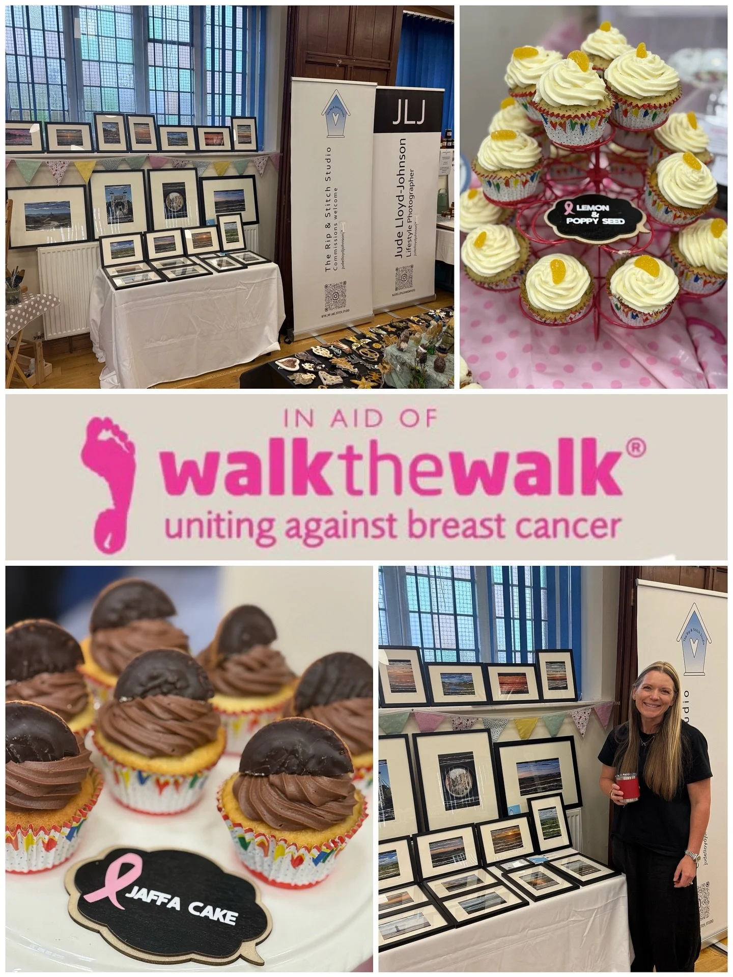 Despite Storm Amy&rsquo;s best efforts, today was a huge success 🥳

I took my @judelloydjohnsonphoto and @the_rip_and_stitch_studio artwork to the @heartfelt_art_and_craft Fair, alongside so many talented makers and brilliant cake bakers 🍰

Togethe
