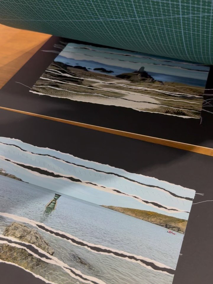 The drying process&hellip;. 🧵⏳⏰

New pieces - Anglesey 🤍🏴󠁧󠁢󠁷󠁬󠁳󠁿
Ty Mawr
Cemaes Bay
Trearddur Beach 
South Stack 
Newborough Beach 
Trearddur Beach (Via Sea Shanty) 
Cable Bay 
View of Trearddur Bay