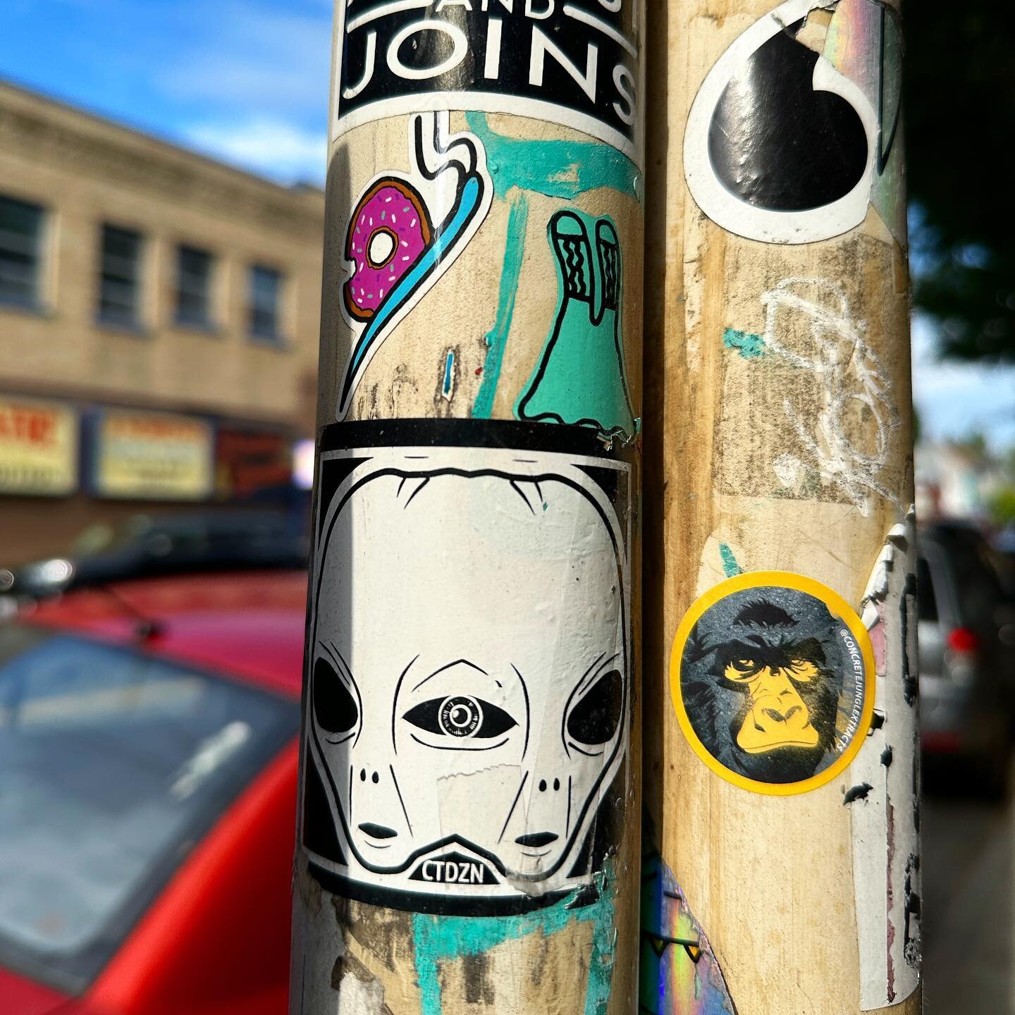 #stickers #pnw #slaptag #portland #streetart