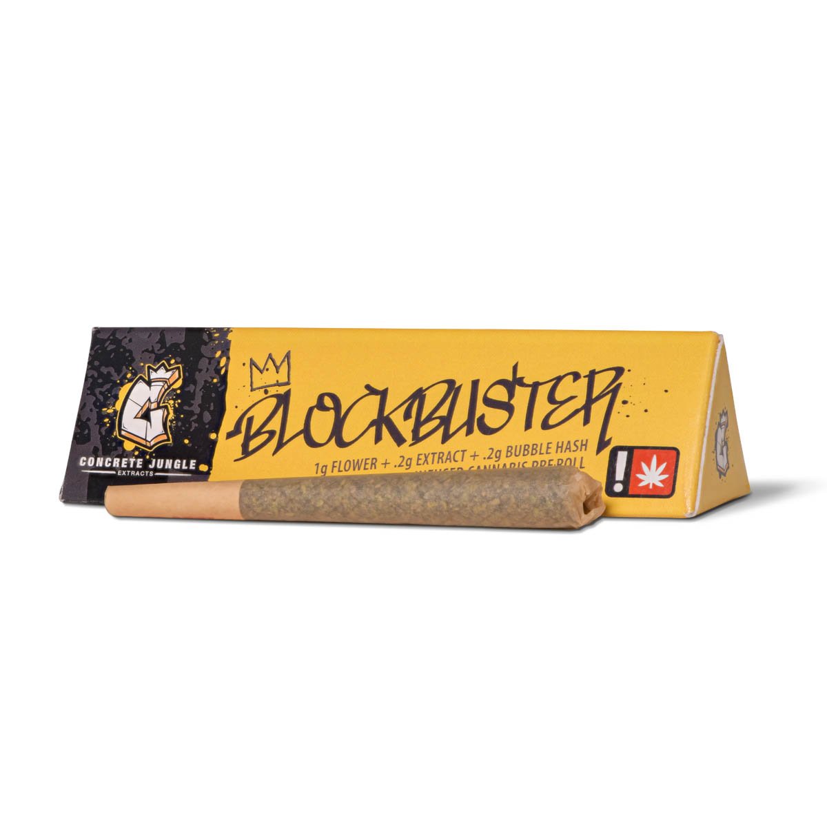 Blockbuster infused pre-roll by Concrete Jungle Extracts