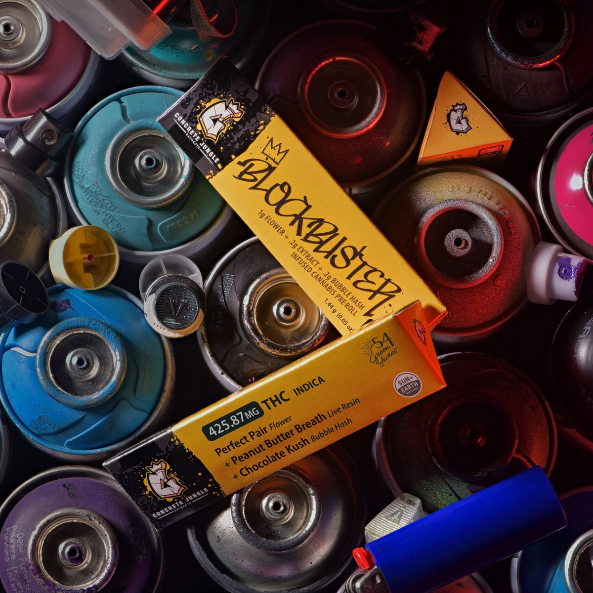 Blockbuster Infused Pre-Roll by Concrete Jungle