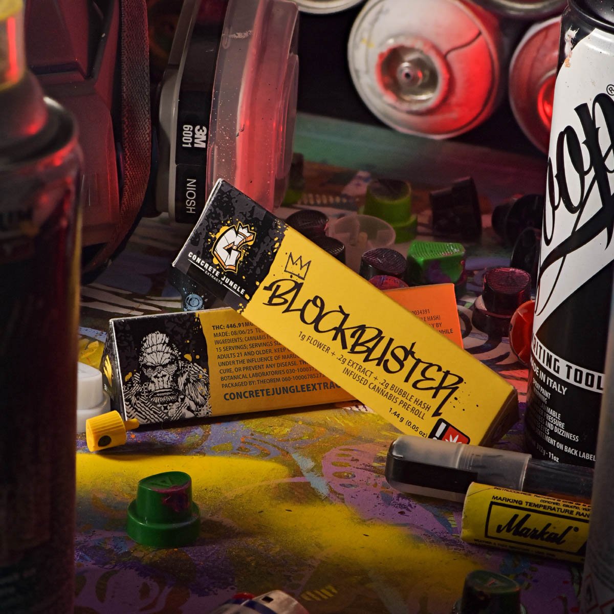 Blockbuster Infused Pre-Roll by Concrete Jungle