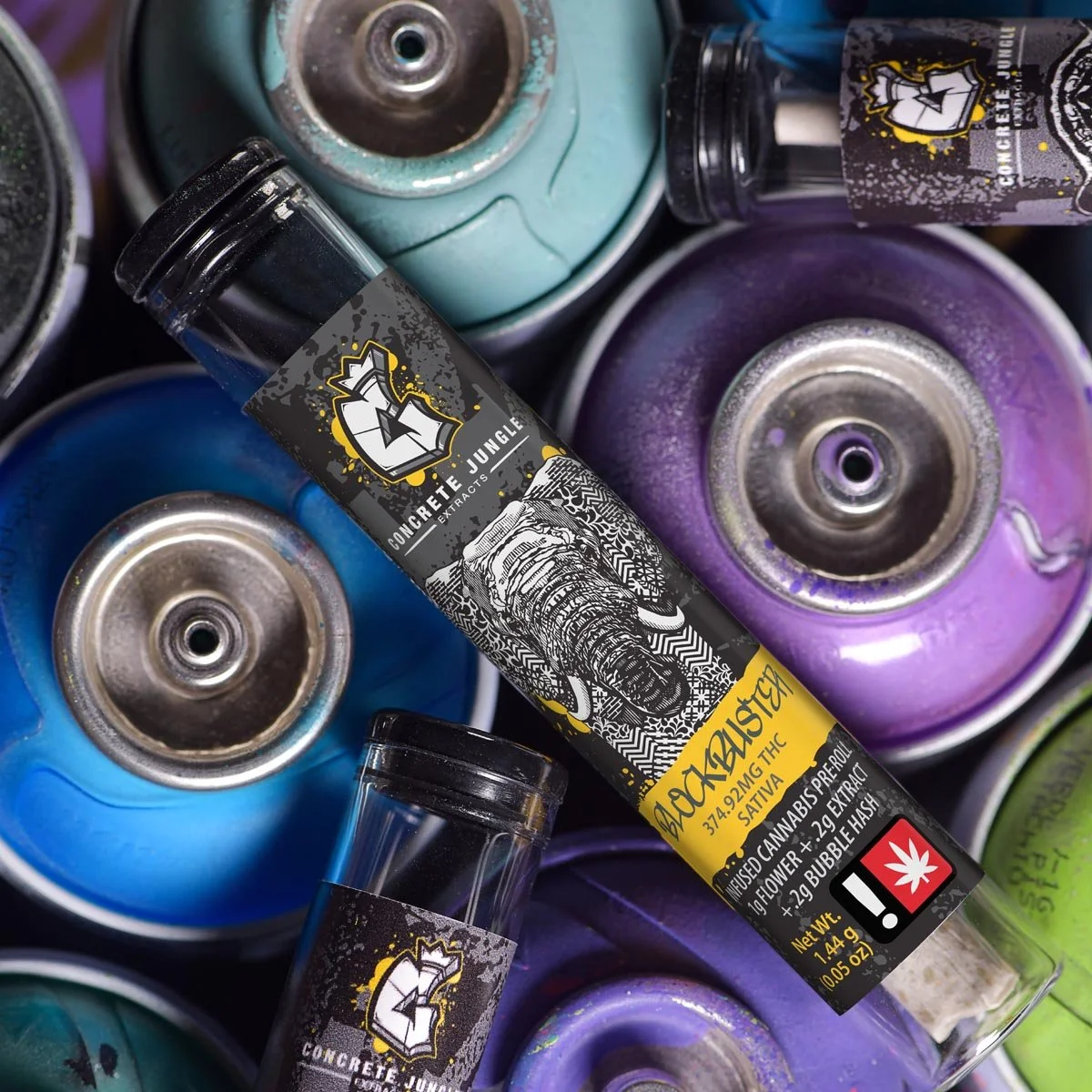 blockbuster infused pre-roll