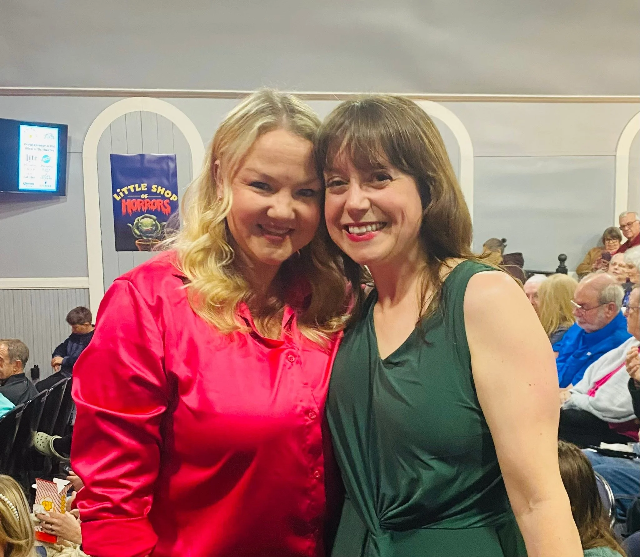 Sweet friends. Sweet students. Great show, everyone! It&rsquo;s really something to see so many of my voice students up there together and having a blast! Extremely proud and honored to be a part of their journey 🫶🏻
(Also, Juliana and I accidentall