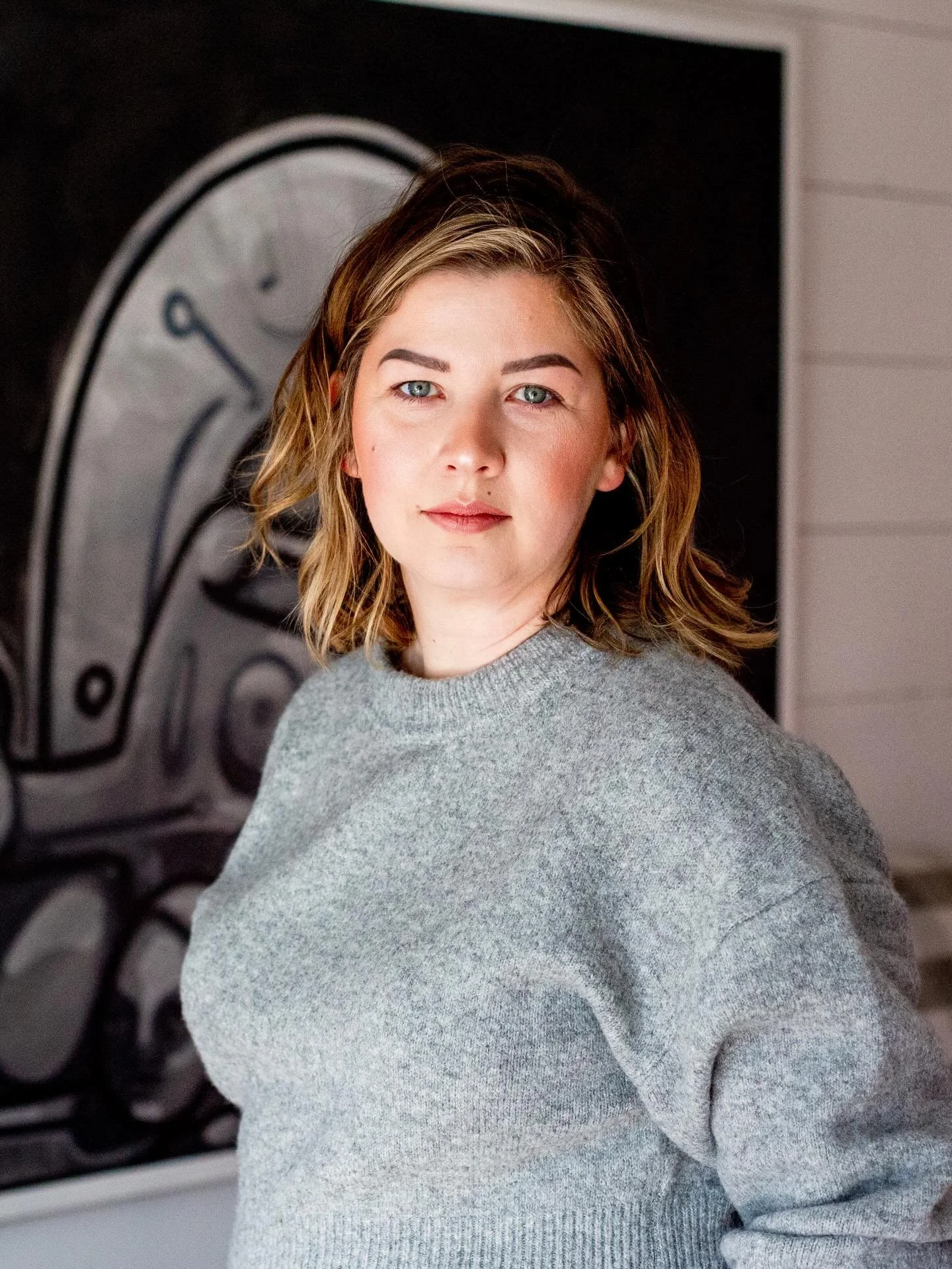 As I write this post, my tiny kitty is climbing all over me. How fitting. This portrait session with Ren&eacute;e Raub-Ayers for @stlouismag was very much influenced by her foster cat, which ended up in the majority of the photographs that I captured