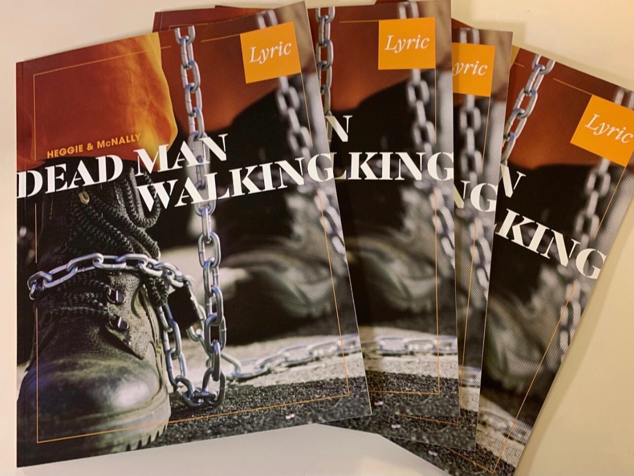 Programs from Lyric Opera’s production of Dead Man Walking featuring CCC as the children’s chorus.