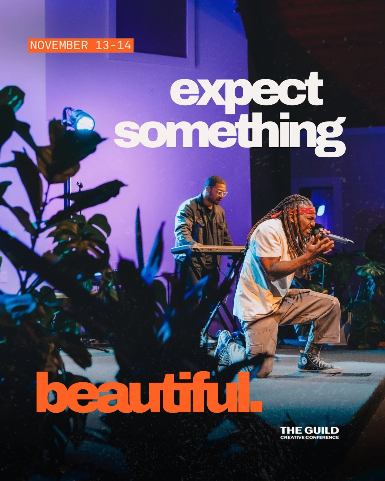 Creativity is how we participate in the work of God, and the expectation of something beautiful coming out of darkness. Grab your tickets for November 13-14 using the link in our bio 🖤