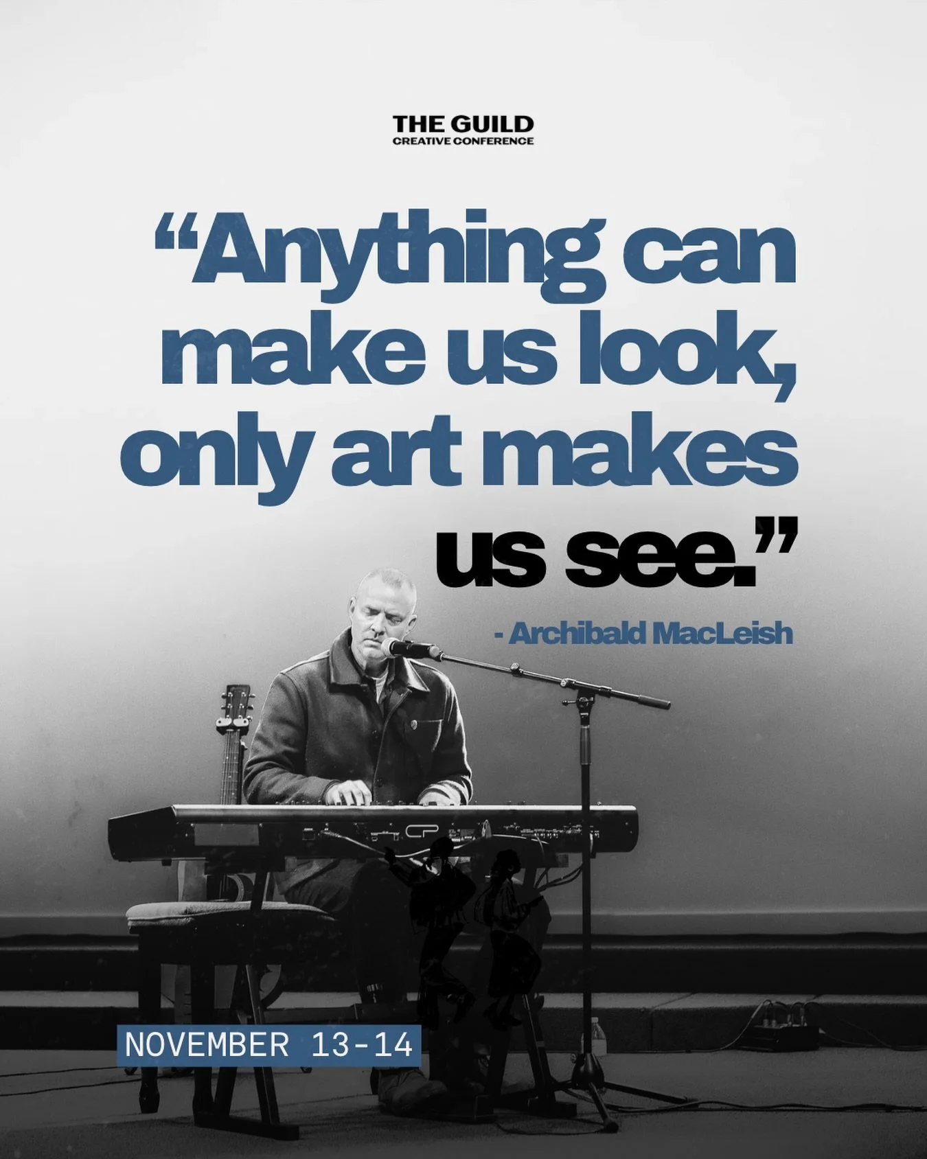 We&rsquo;re seeing differently at the Guild this year 🎨😮&zwj;💨

Join us for an unforgettable weekend (November 13-14) 🖤
