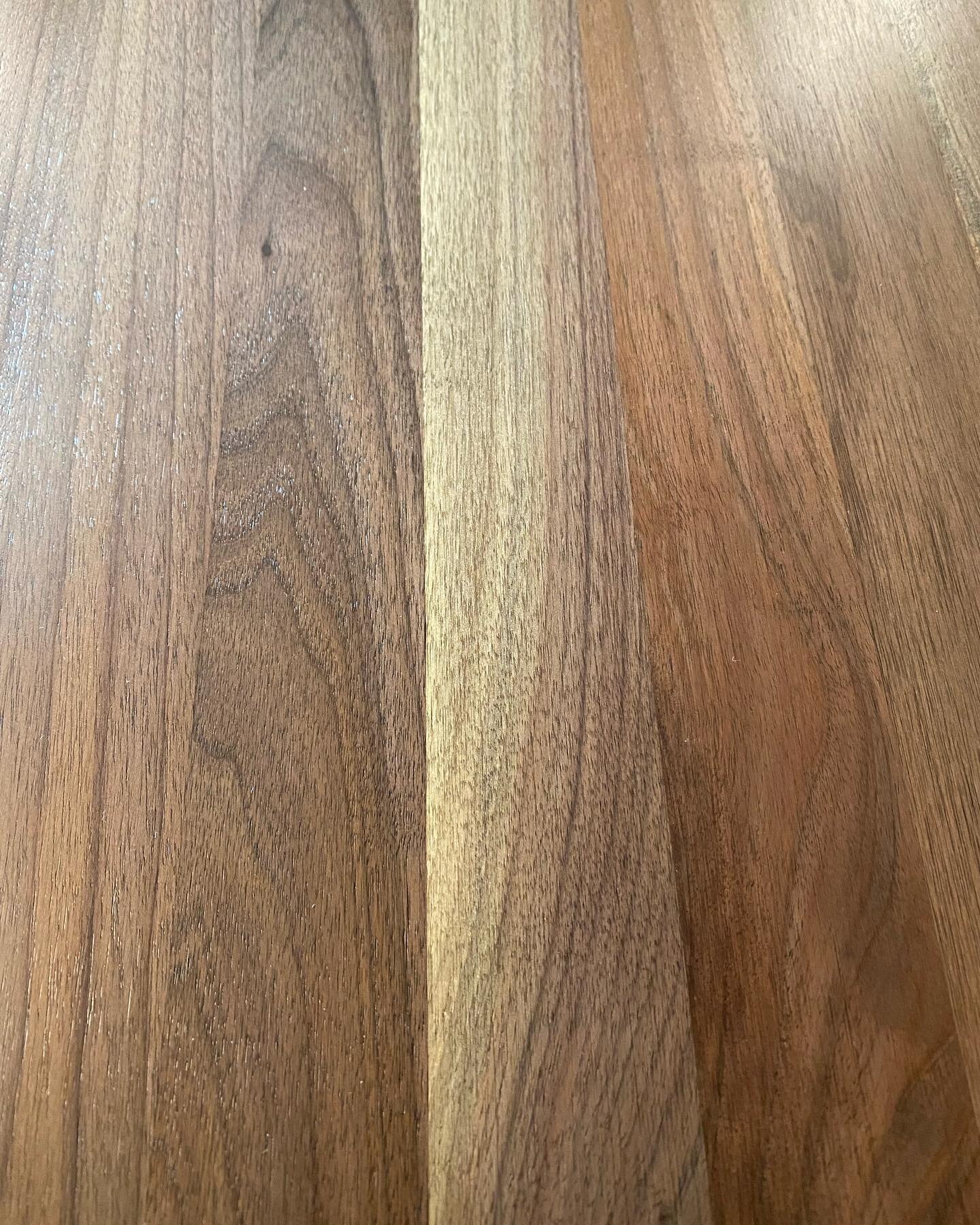 This is a quick close-up shot of the walnut countertop on the island at Tanner&rsquo;s house.  We think it matches his coat beautifully!  Countertop by Bally Block - such a rich, vibrant wood.  Photos of the kitchen coming soon #hamiltonnj #walnutcou