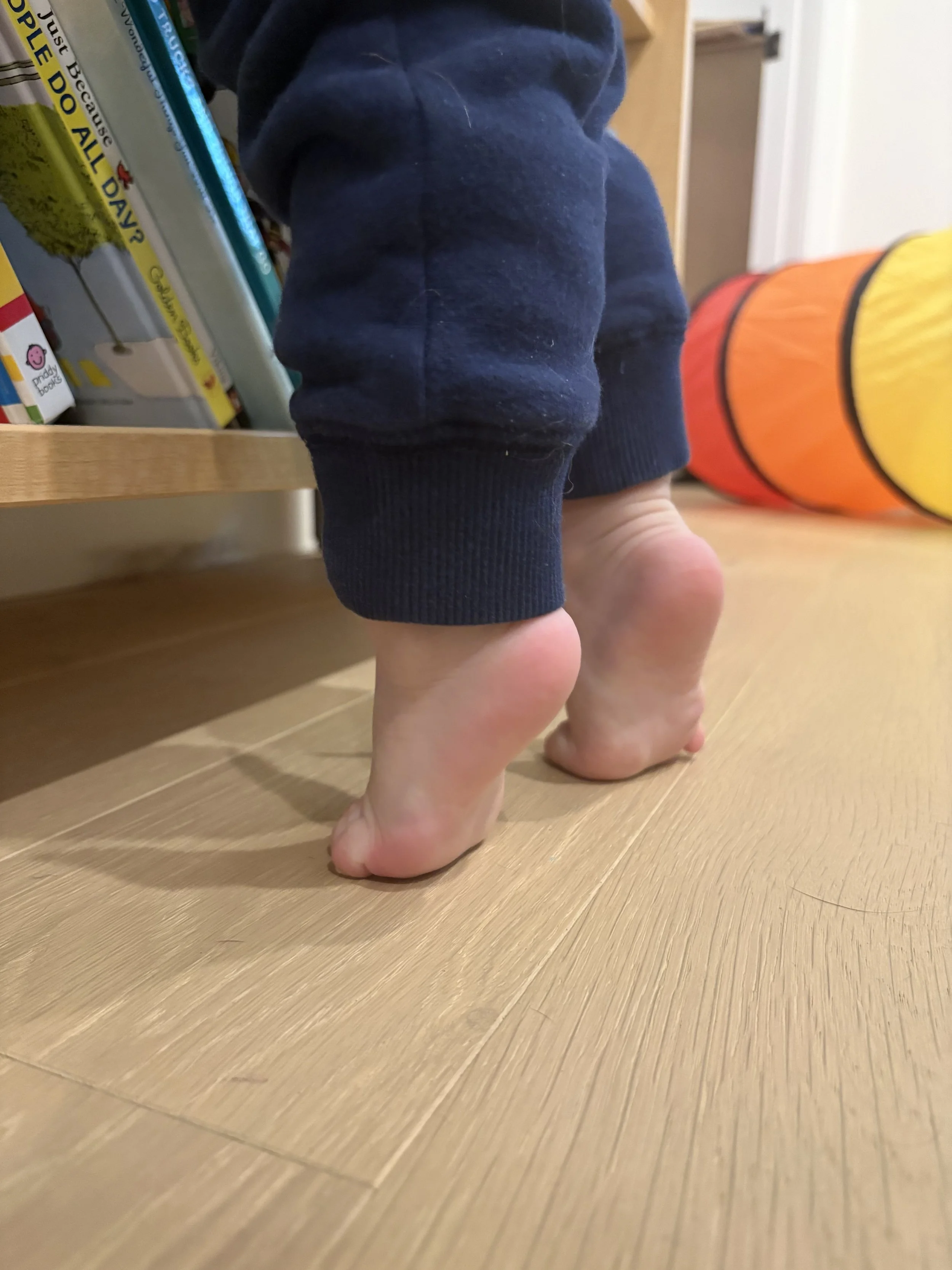 My child is a toe walker….how I handled it as a pediatric physical therapist and mom