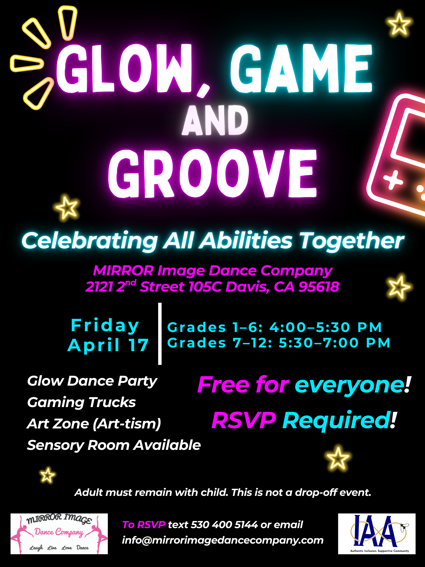 Glow, Game and Groove