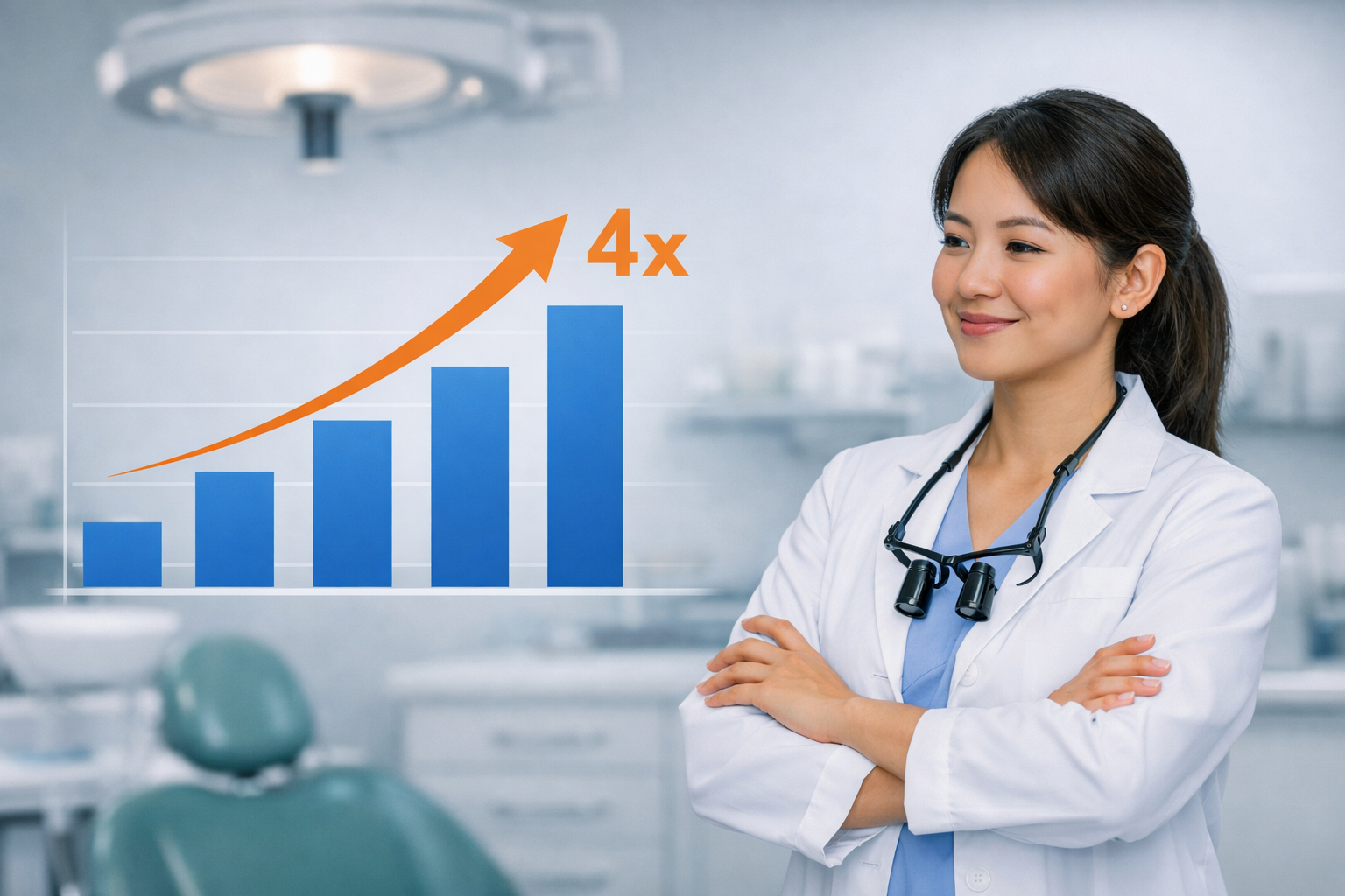 4 x productivity gain