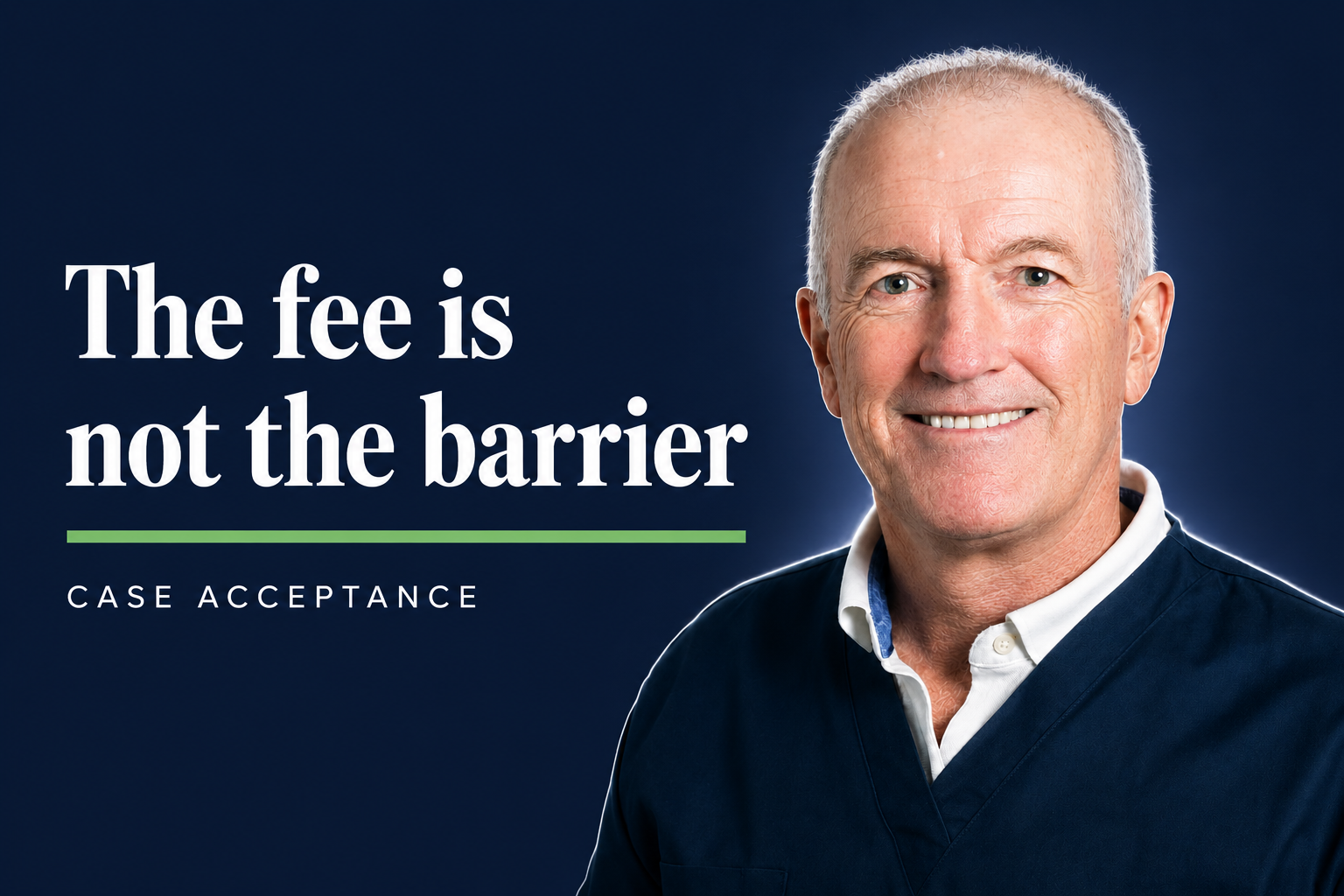 The fee is not the barrier
