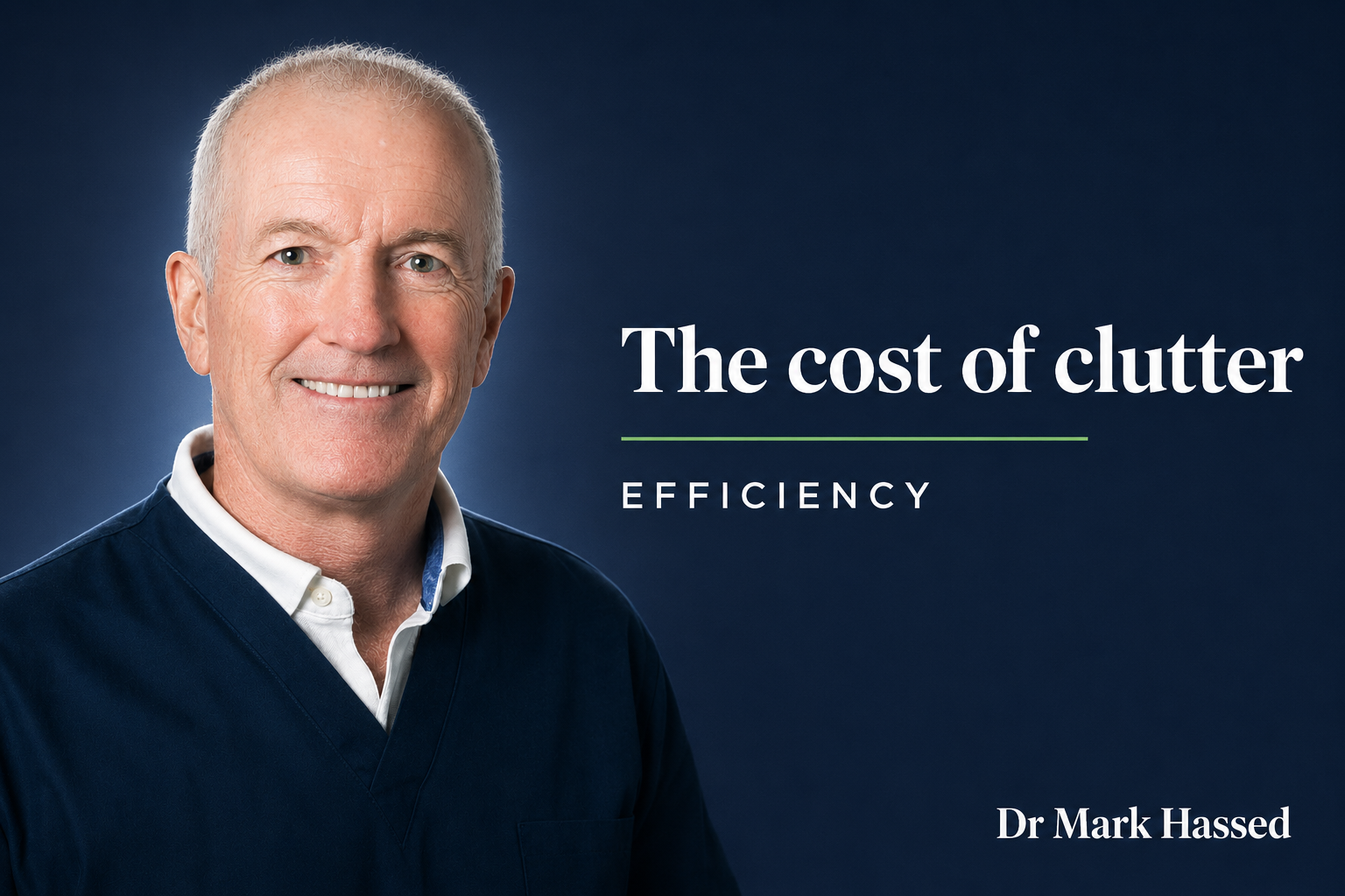 The cost of clutter