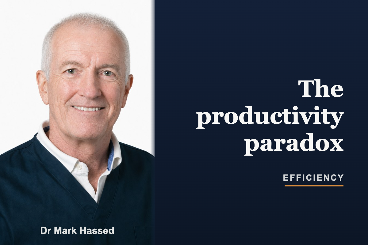 The productivity paradox
