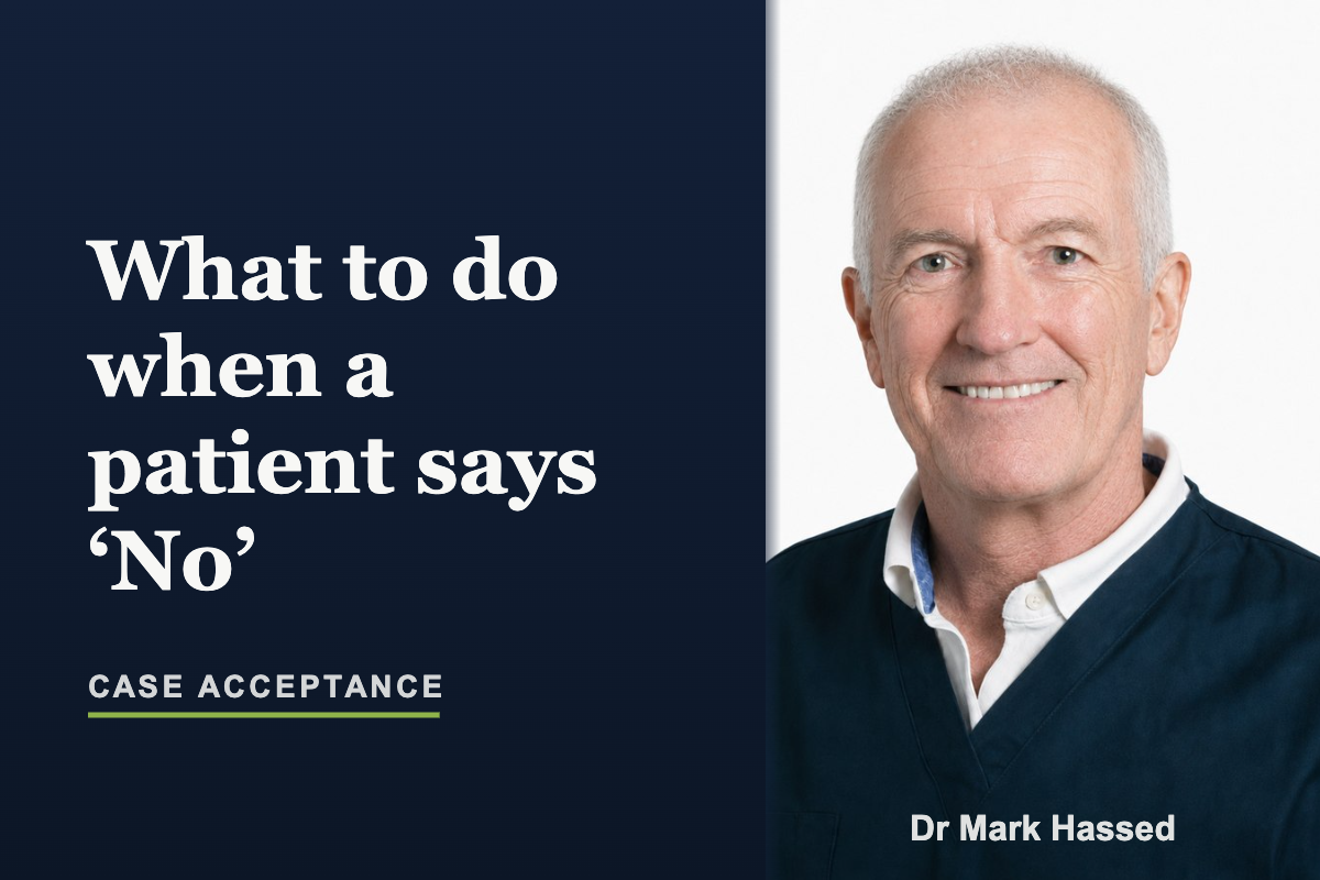 What to do when a patient says ‘No’