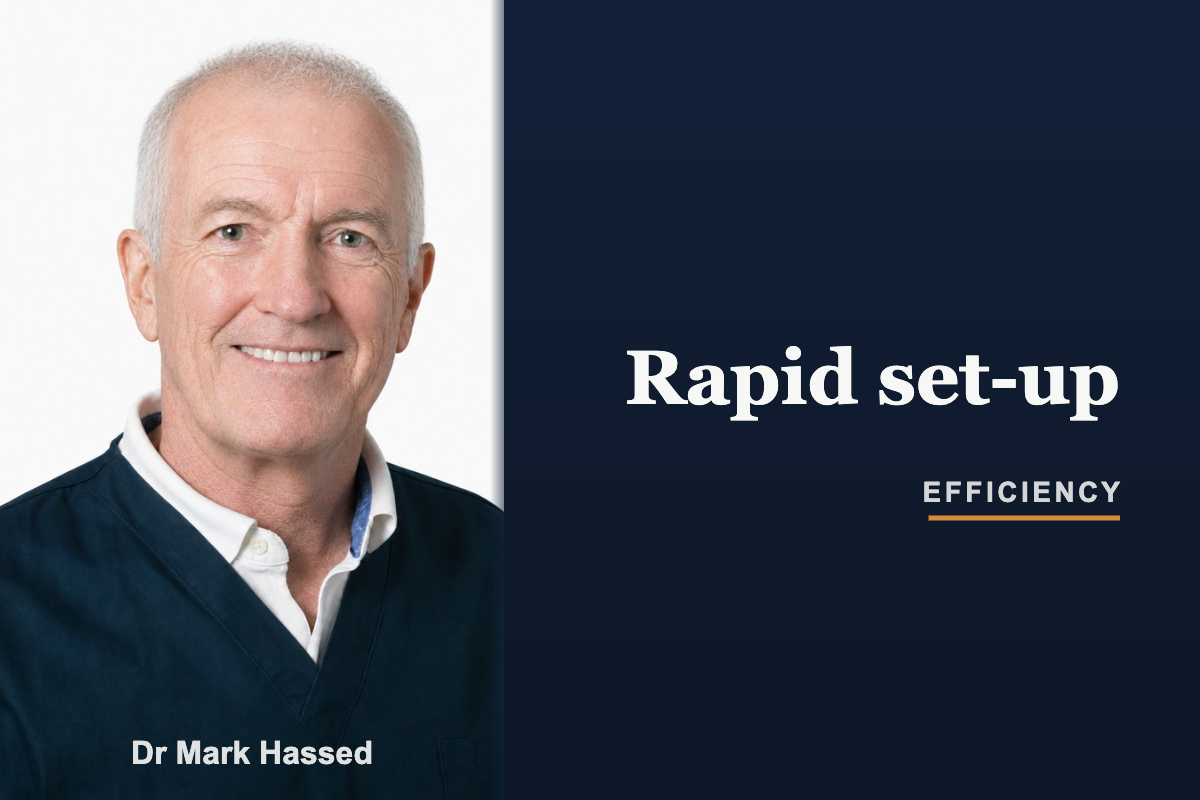 Rapid set-up