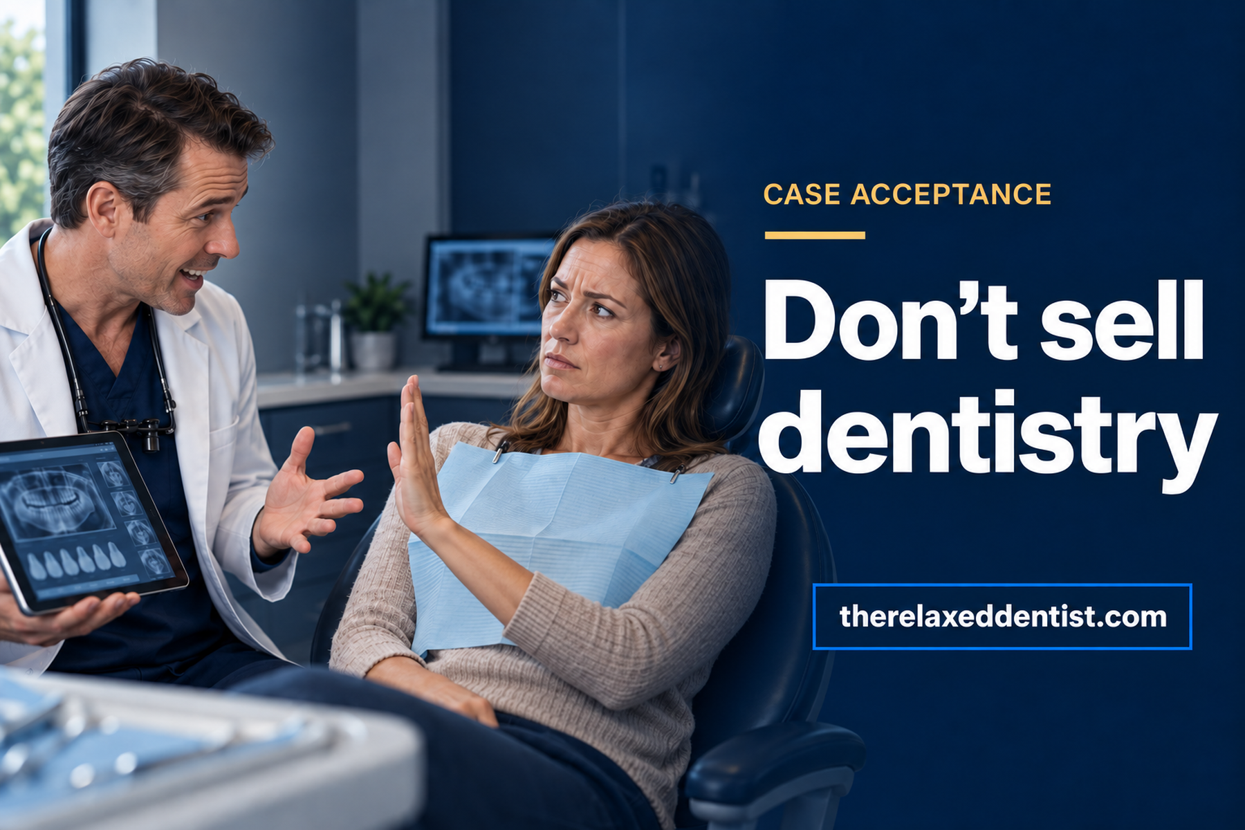 Don’t sell dentistry
