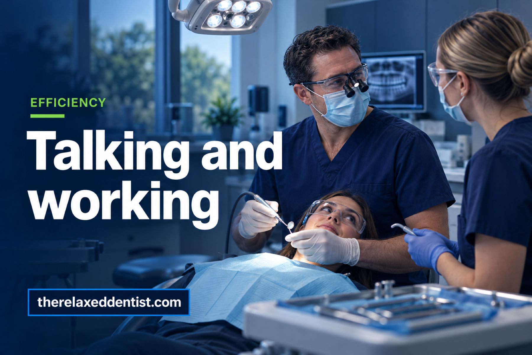 Talking and working