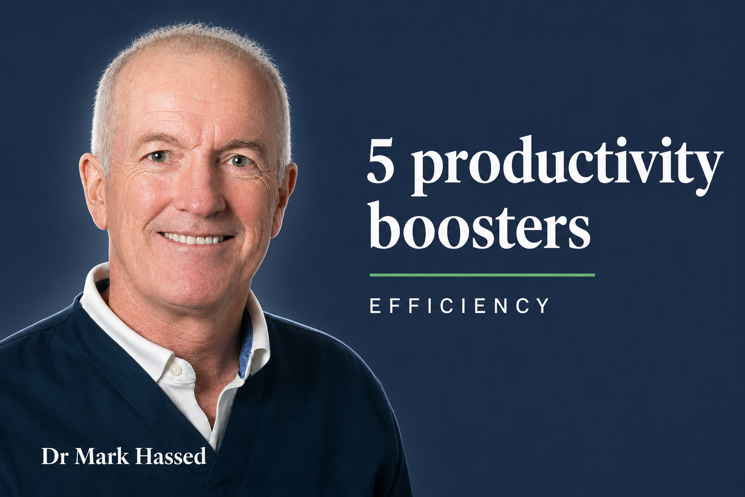 5 productivity boosters
