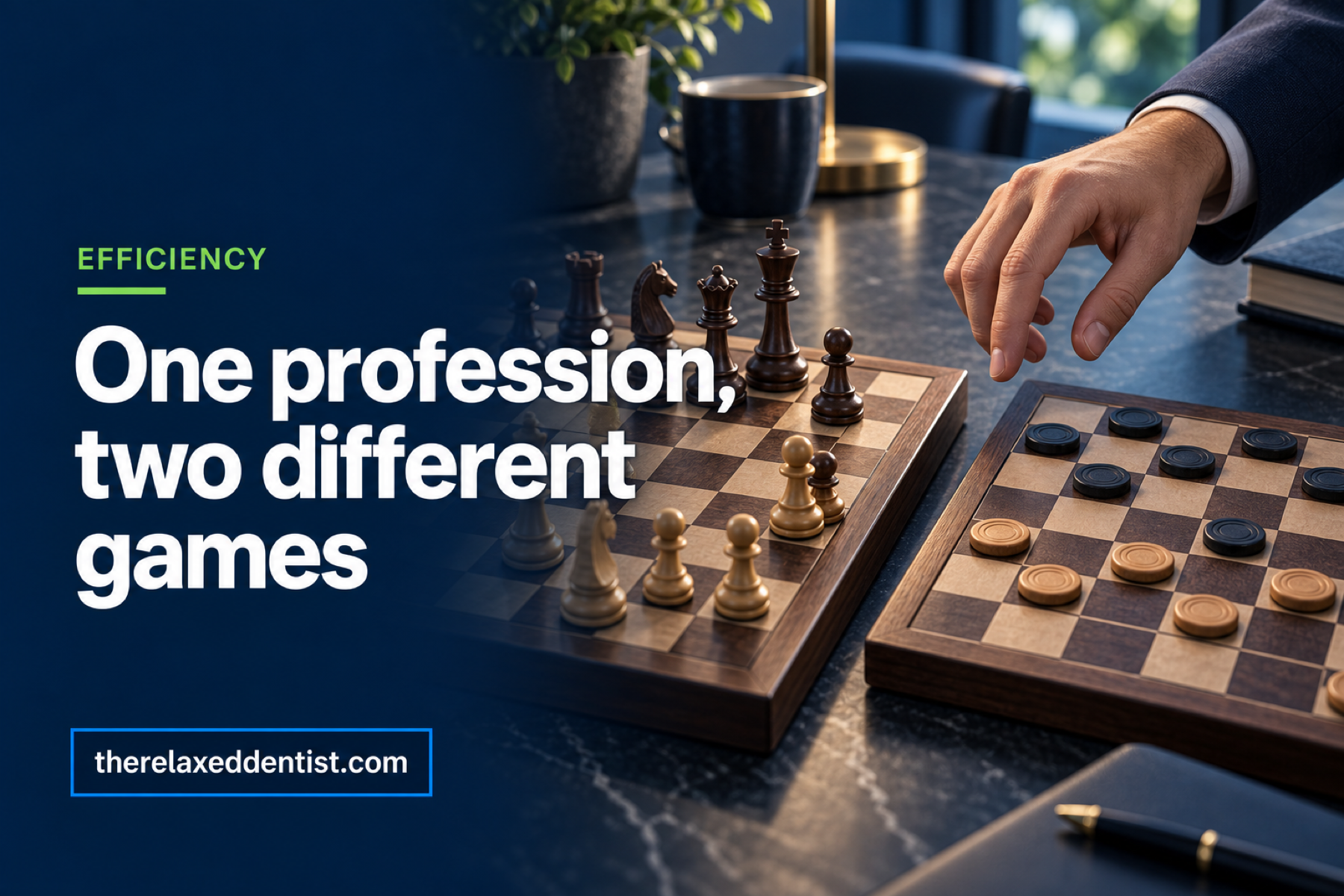 One profession, two different games