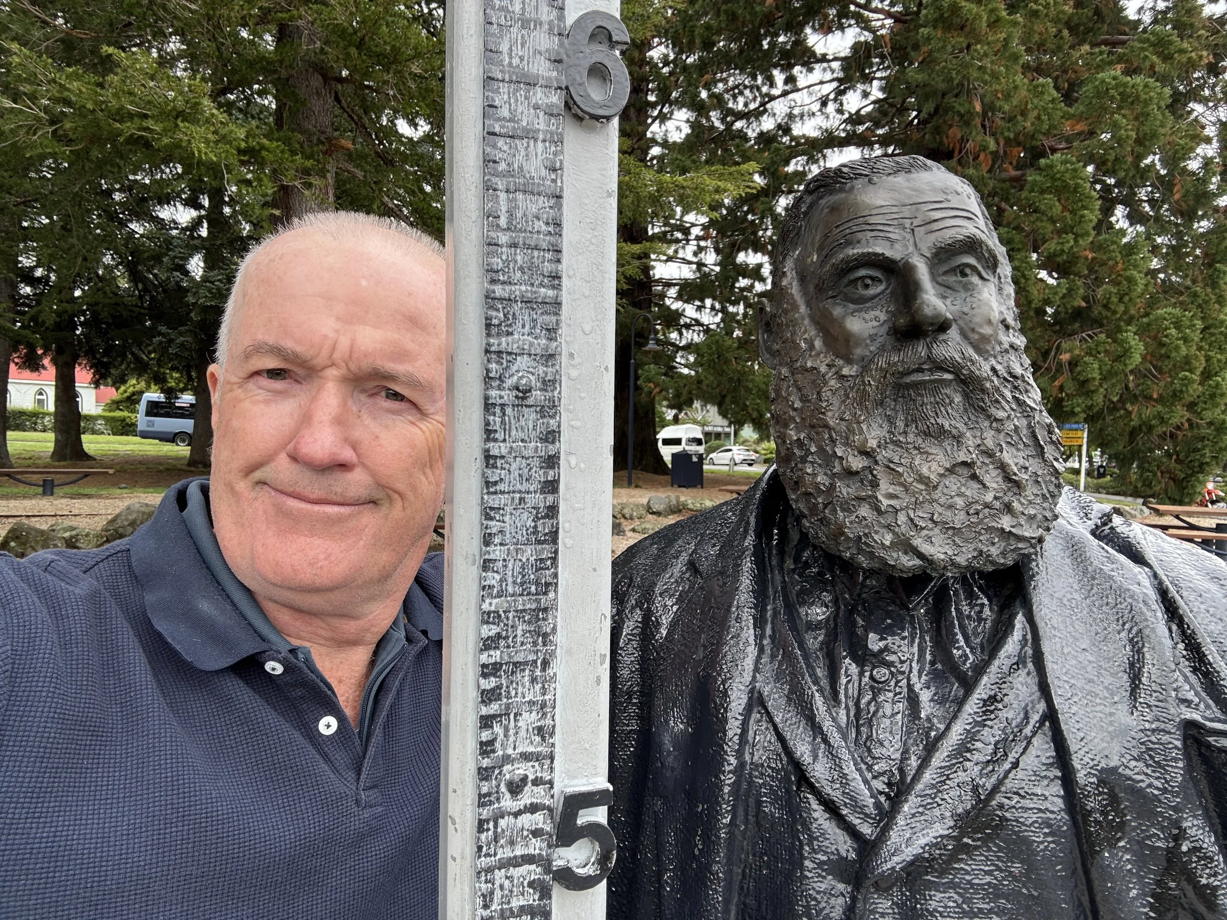 Dr Mark Hassed on holidays in New Zealand