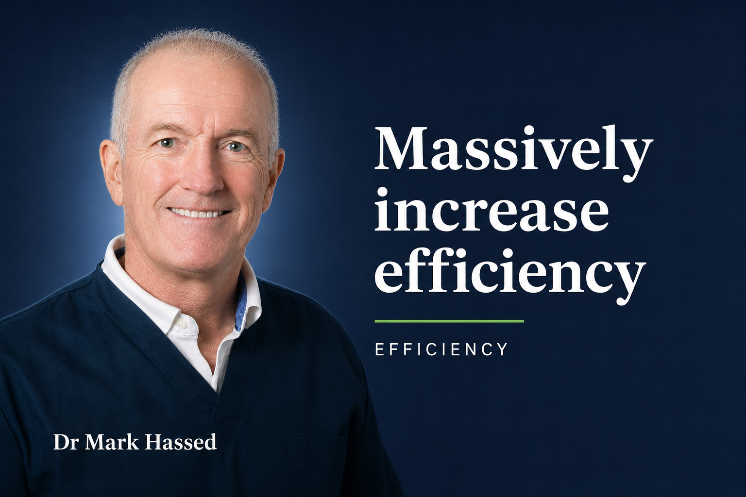 Massively increase efficiency