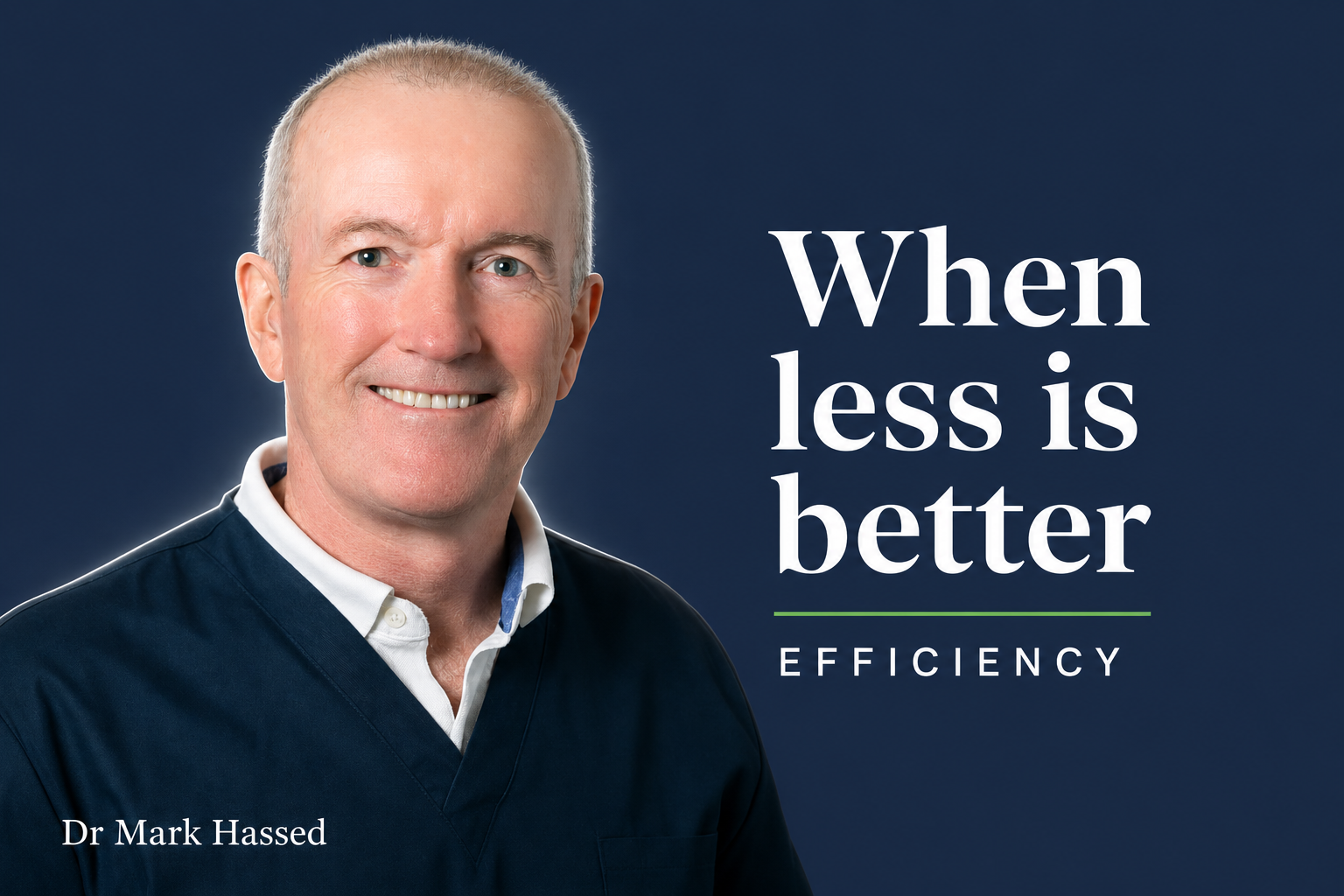 When less is better
