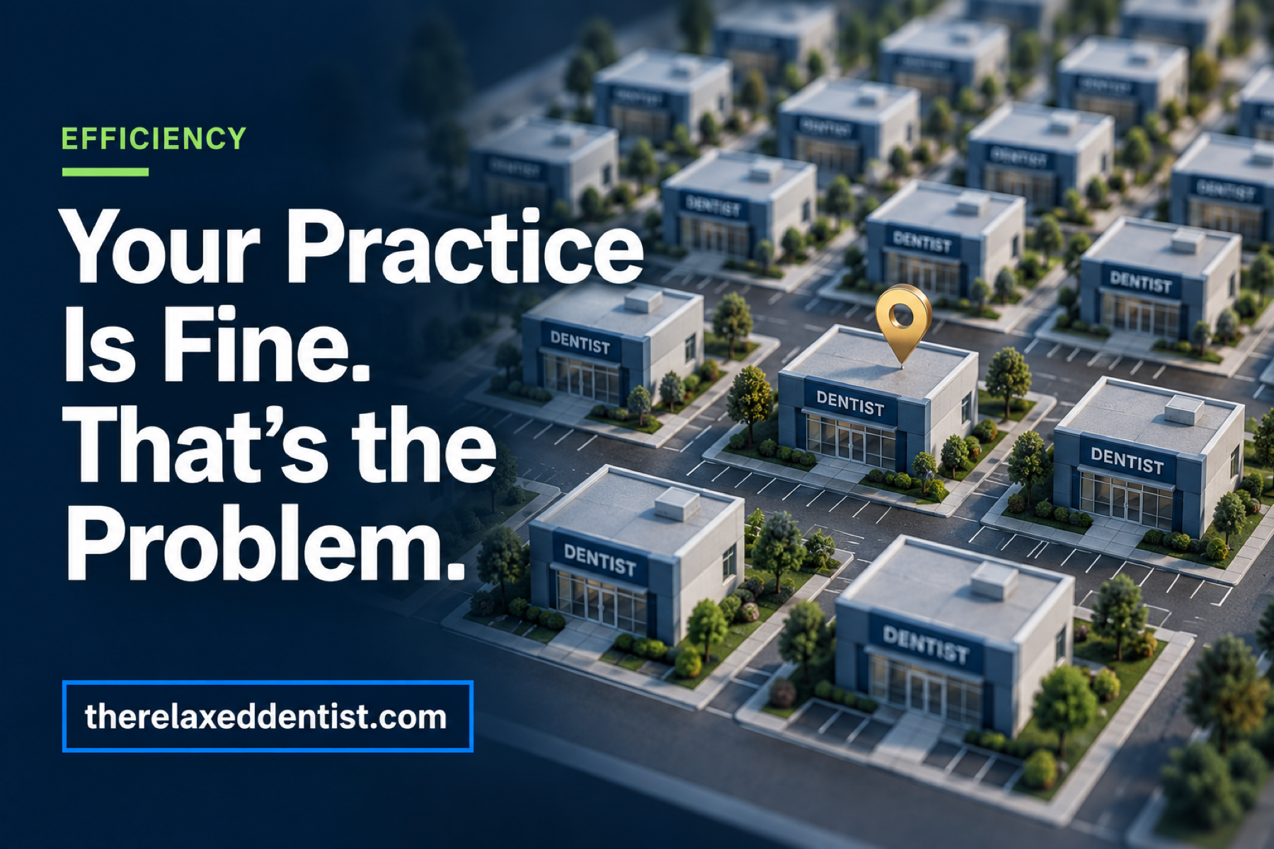 Your practice is fine. That’s the problem.