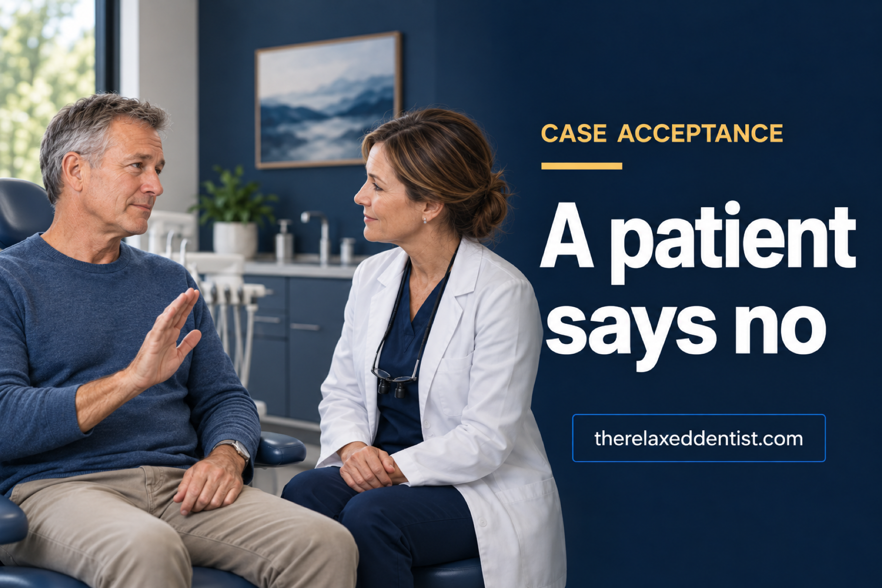 A patient says no