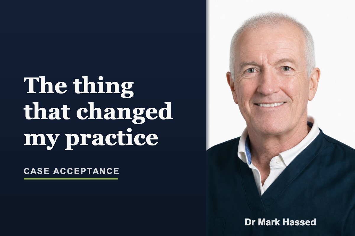 The thing that changed my practice