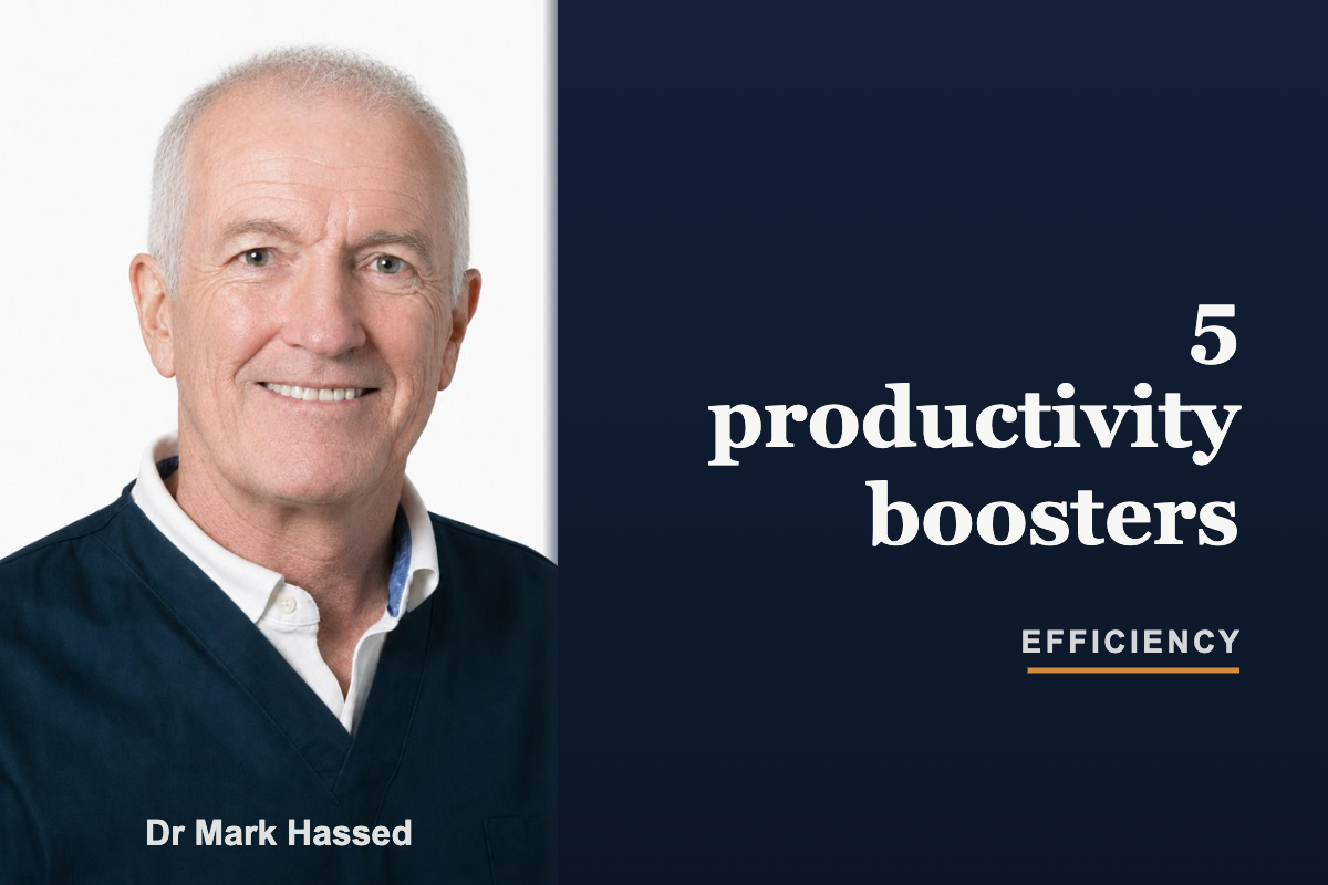 5 productivity boosters