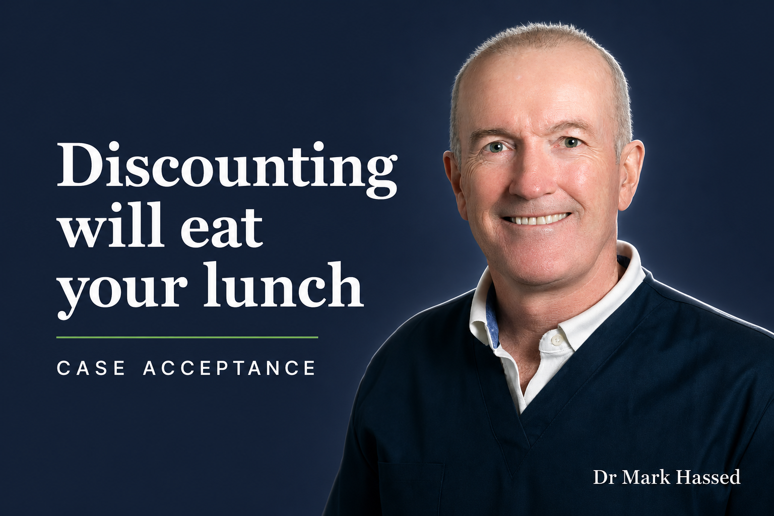 Discounting will eat your lunch