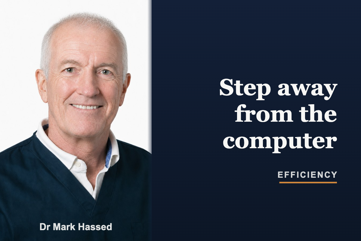 Step away from the computer